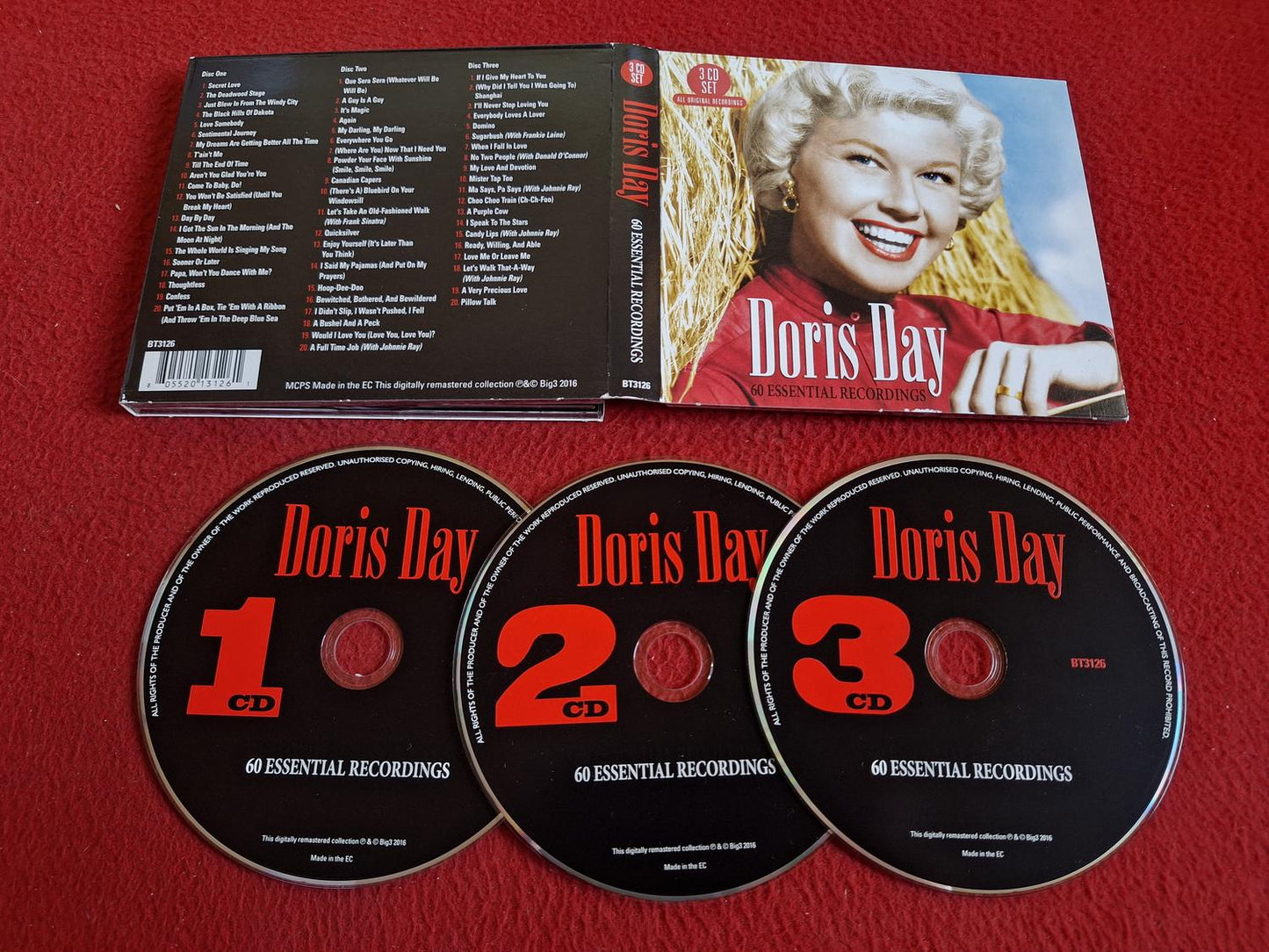 DORIS DAY 60 ESSENTIAL RECORDINGS CD BOX