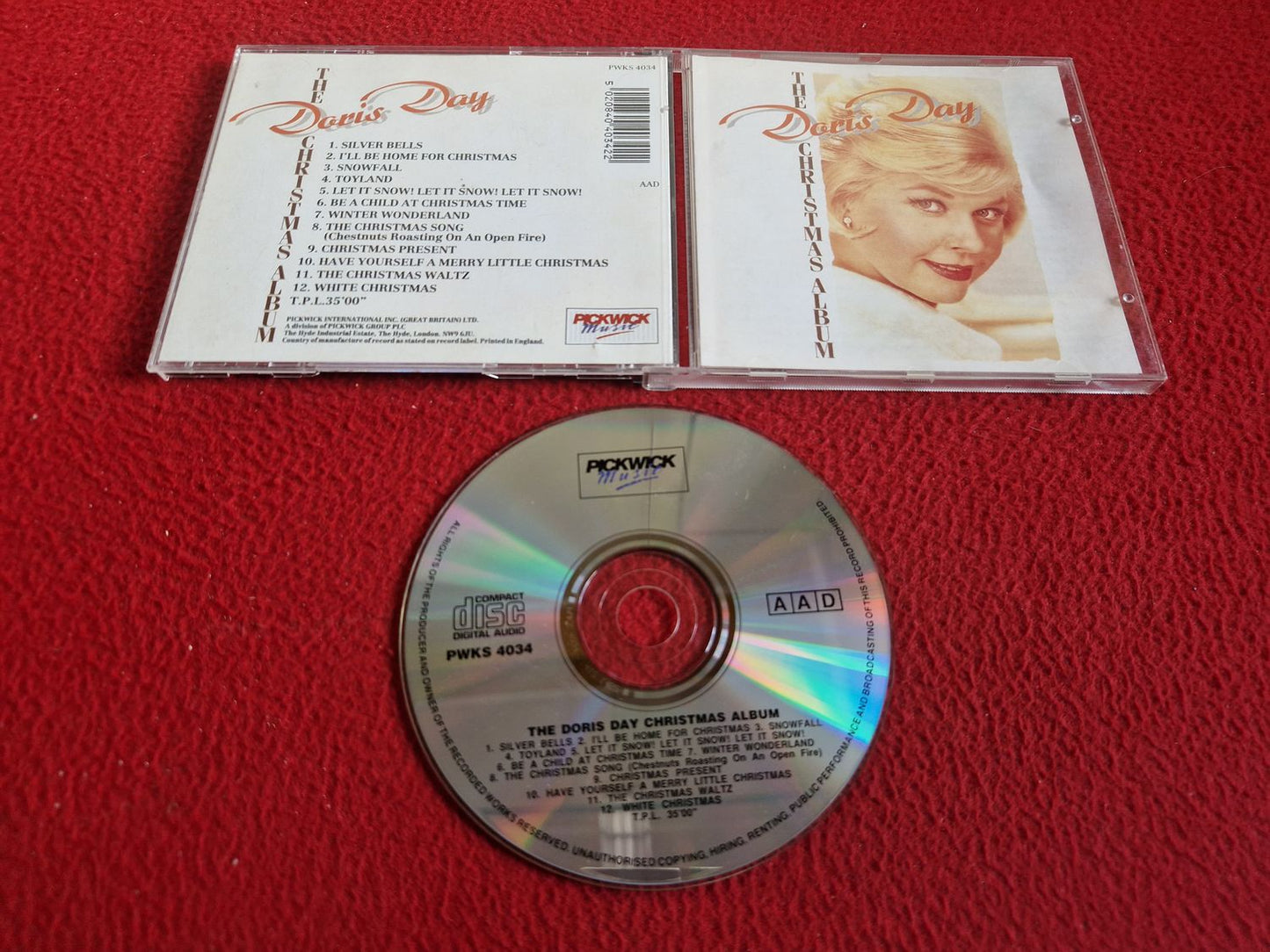 DORIS DAY THE CHRISTMAS ALBUM CD