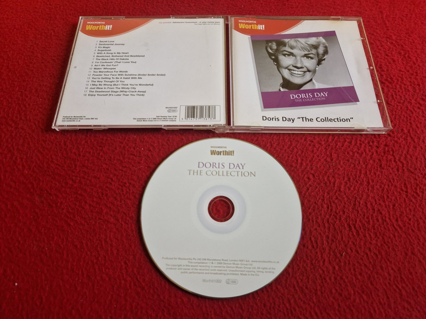 DORIS DAY THE COLLECTION CD