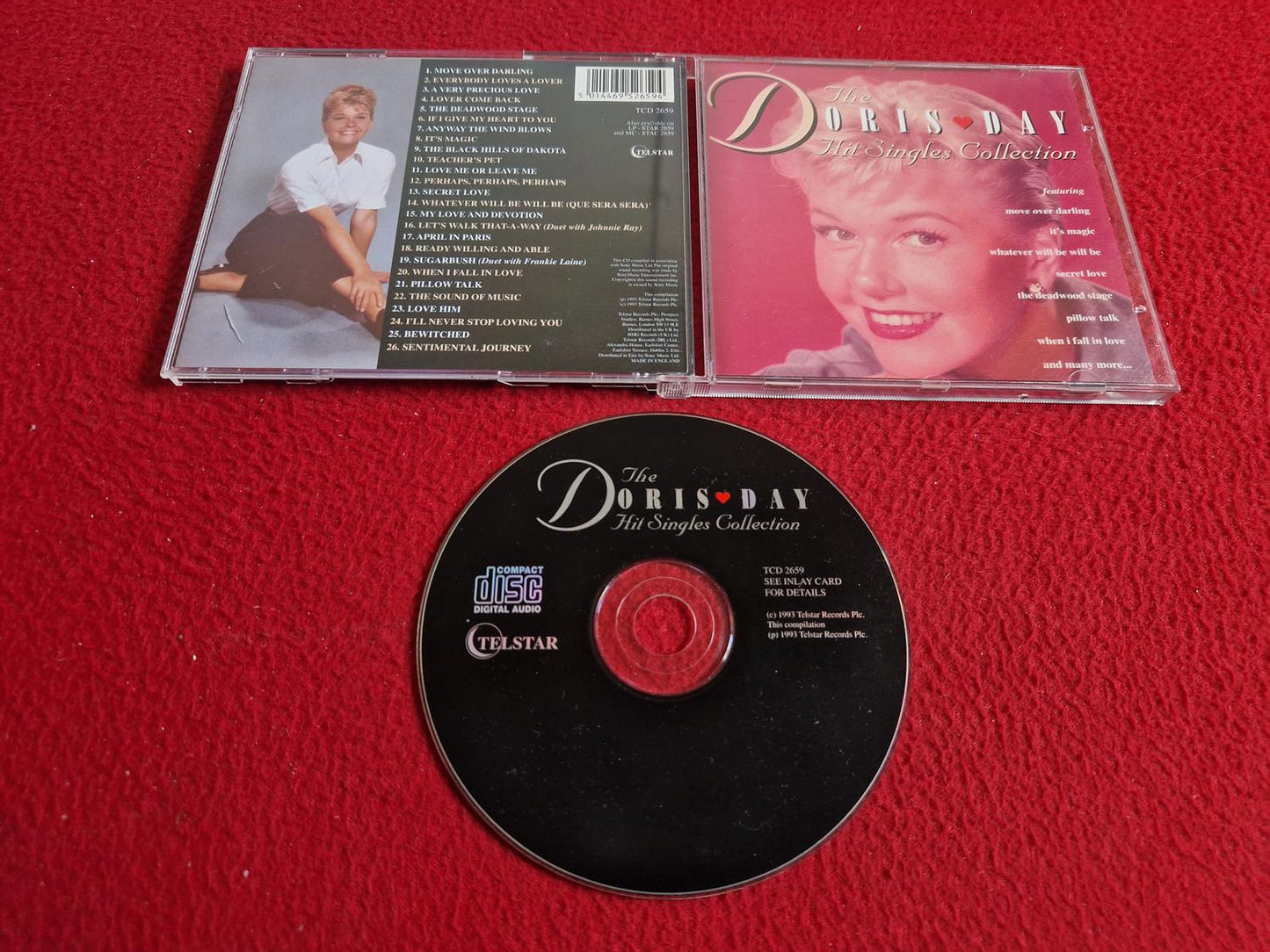 DORIS DAY THE HIT SINGLES COLLECTION CD