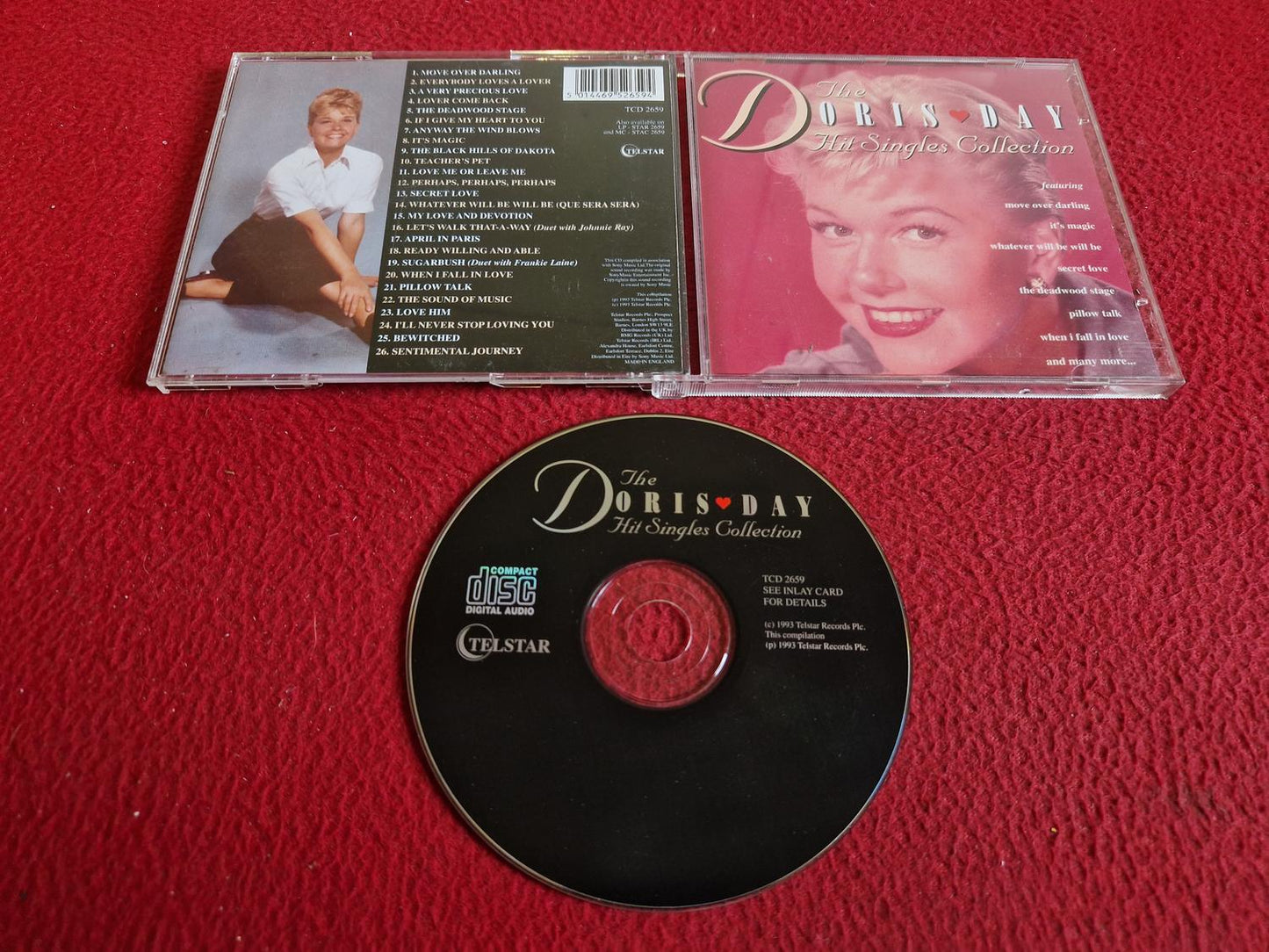 DORIS DAY THE HIT SINGLES COLLECTION CD