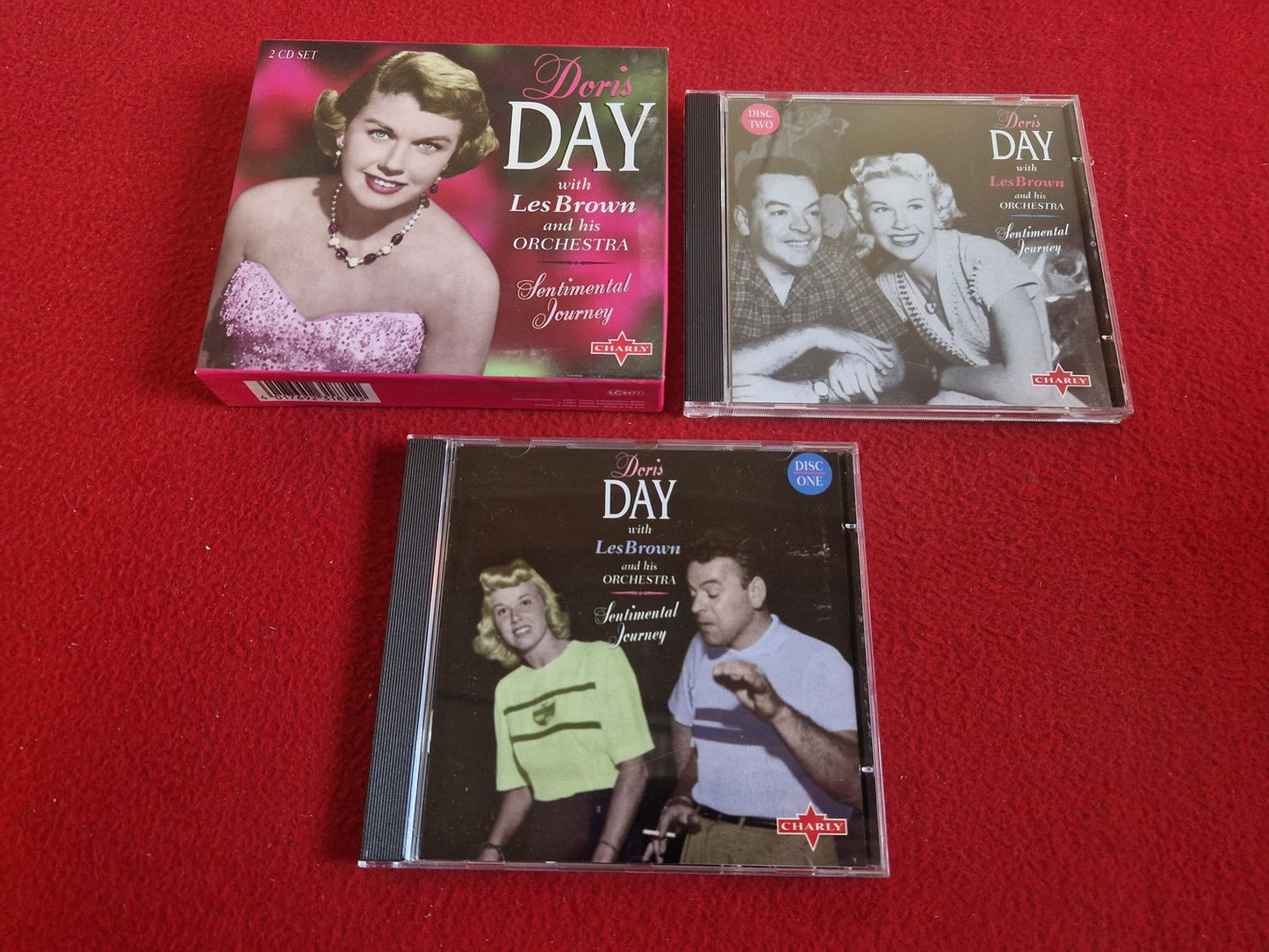 DORIS DAY WITH LES BROWN AND HIS ORCHESTRA SENTIMENTAL JOURNEY CD BOX