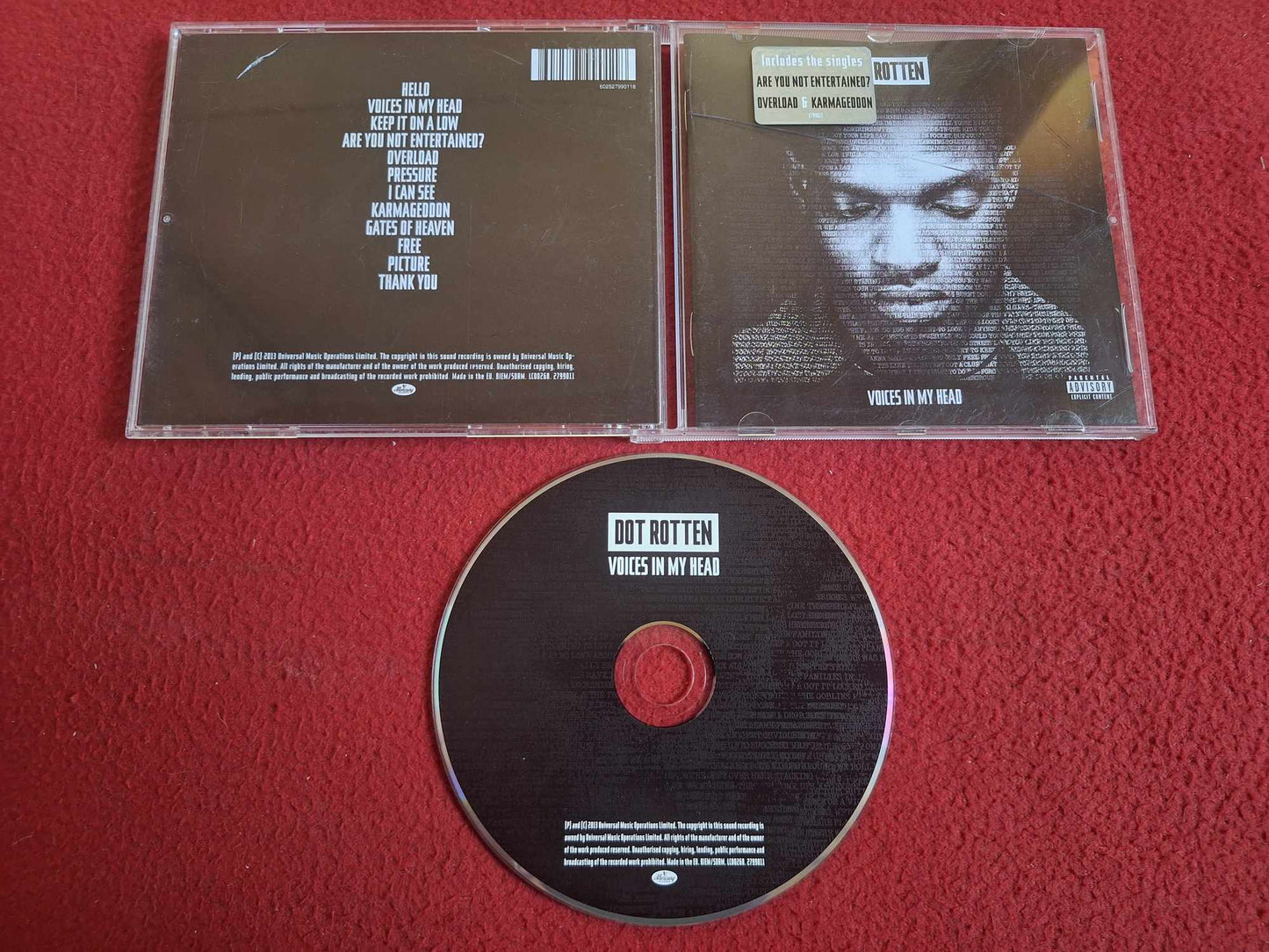 DOT ROTTEN VOICES IN MY HEAD CD