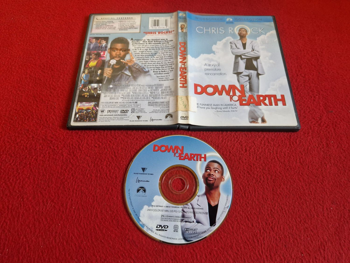 DOWN TO EARTH [ CHRIS ROCK ] DVD
