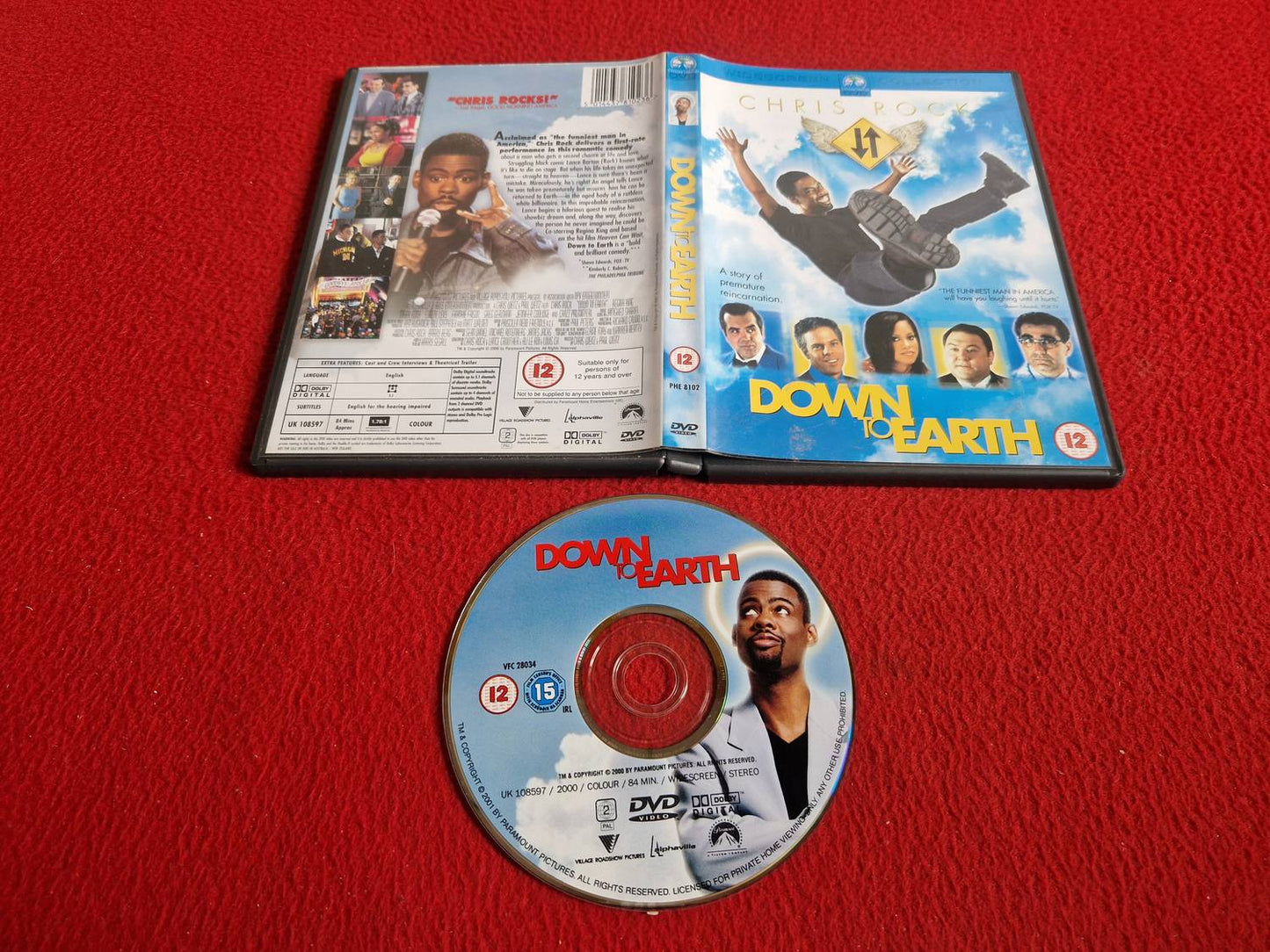 DOWN TO EARTH DVD