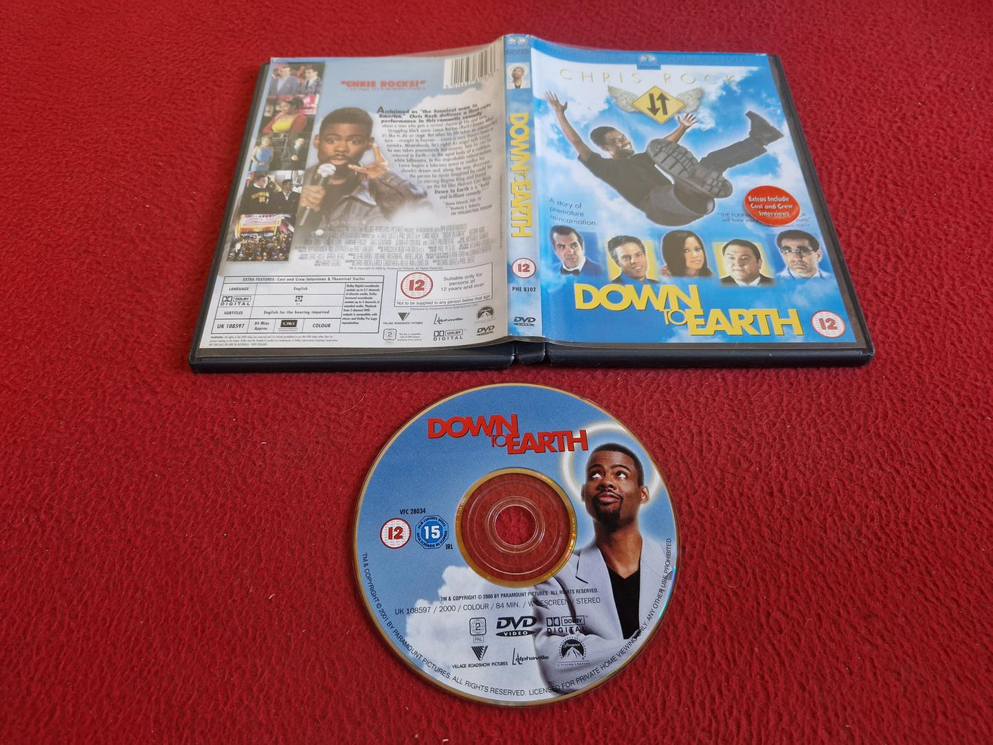 DOWN TO EARTH DVD