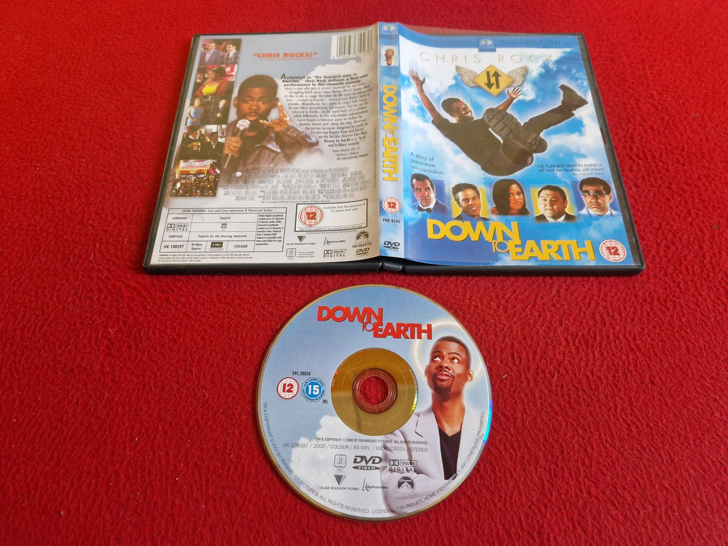 DOWN TO EARTH DVD