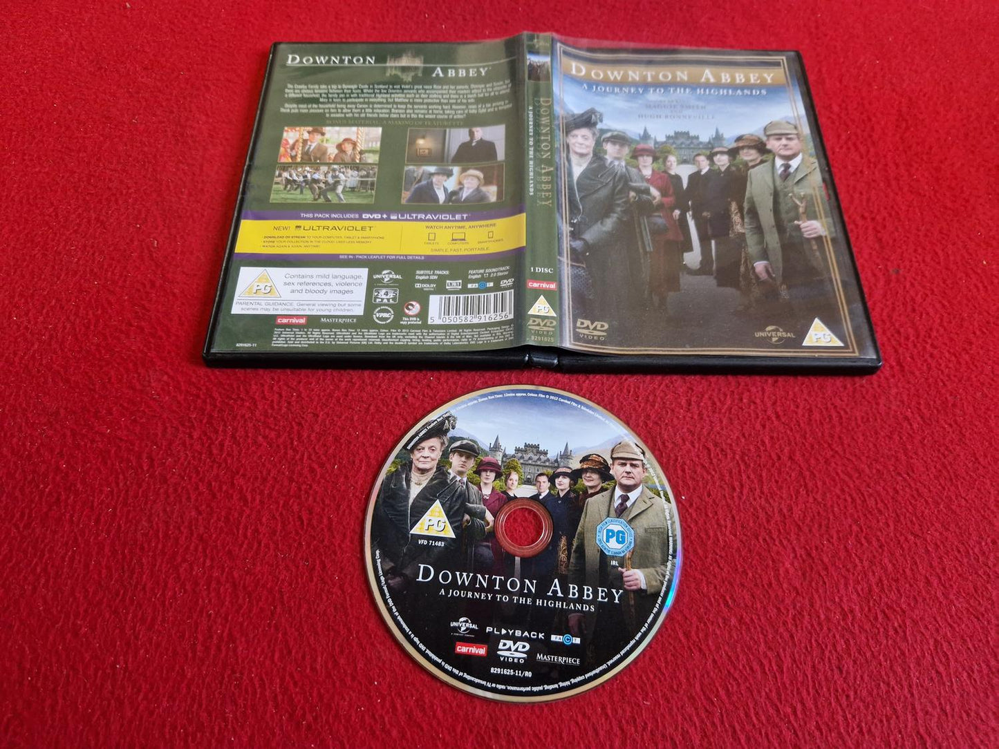 DOWNTON ABBEY A JOURNEY TO THE HIGHLANDS DVD