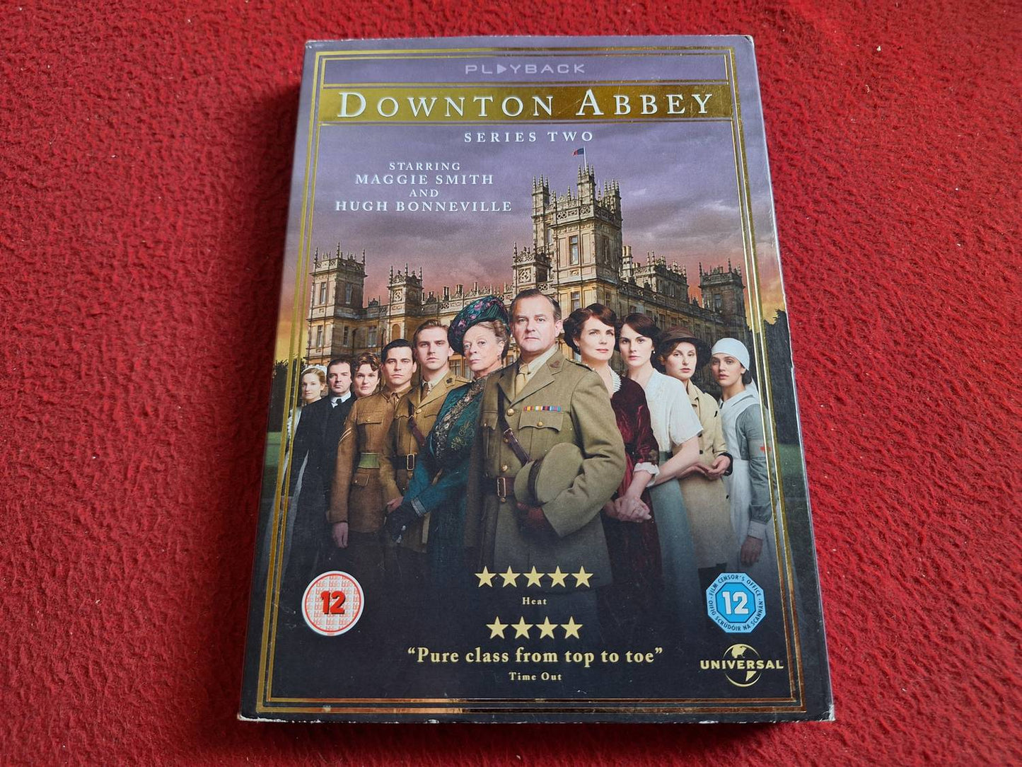 DOWNTON ABBEY SERIES 2 BOX DVD