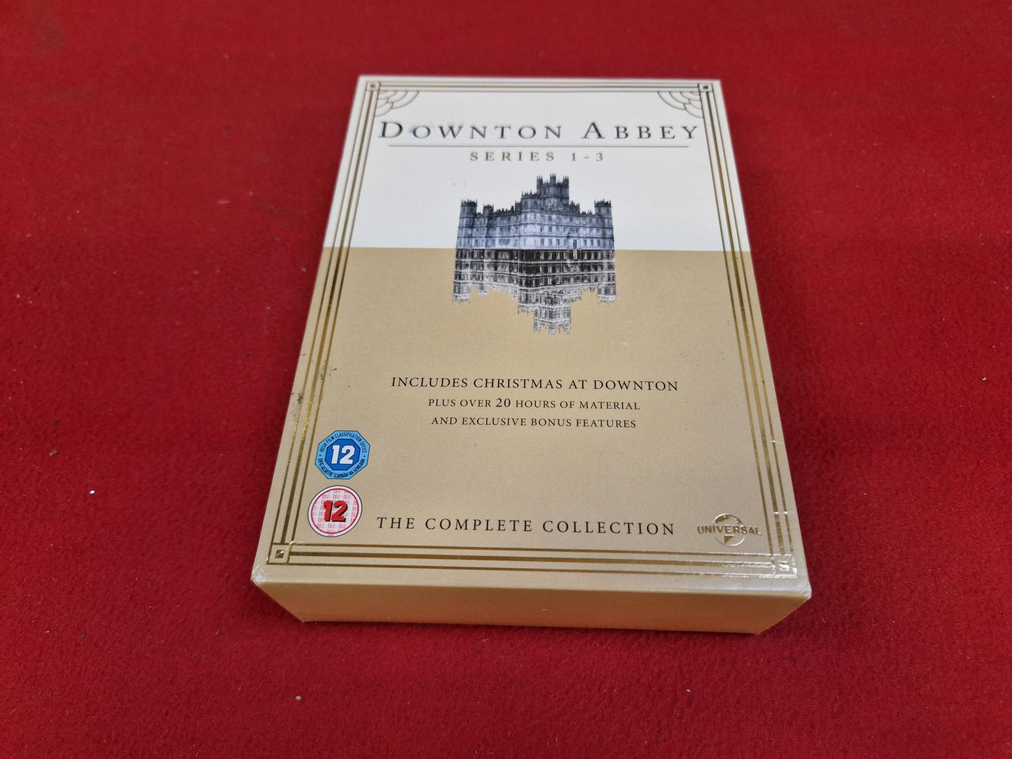 DOWNTON SERIES 1 - 3 BOX till DVD