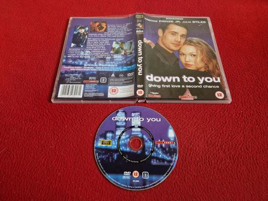 DOWN TO YOU DVD