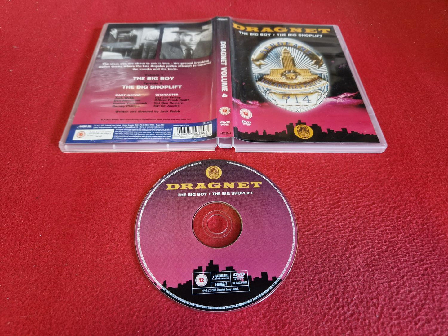 DRAGNET VOLUME 4 till DVD