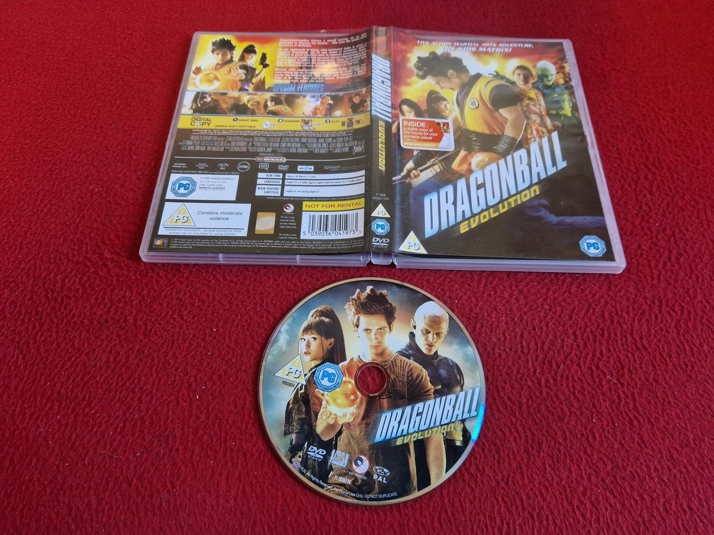 DRAGONBALL EVOLUTION DVD