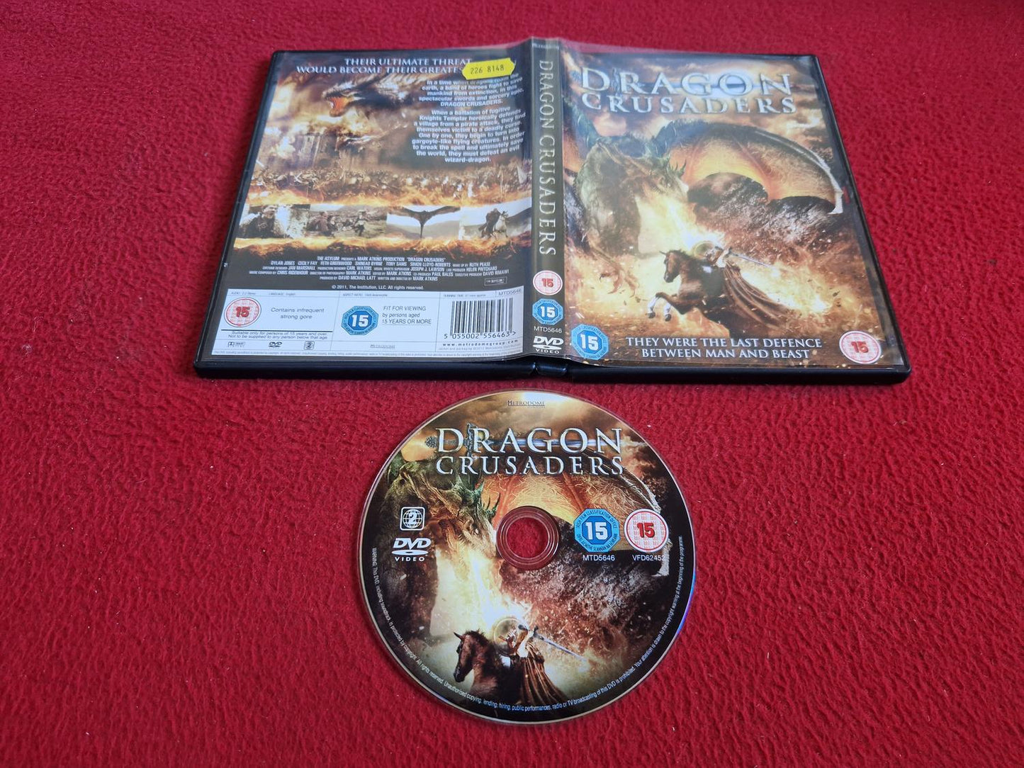 DRAGON CRUSADERS DVD