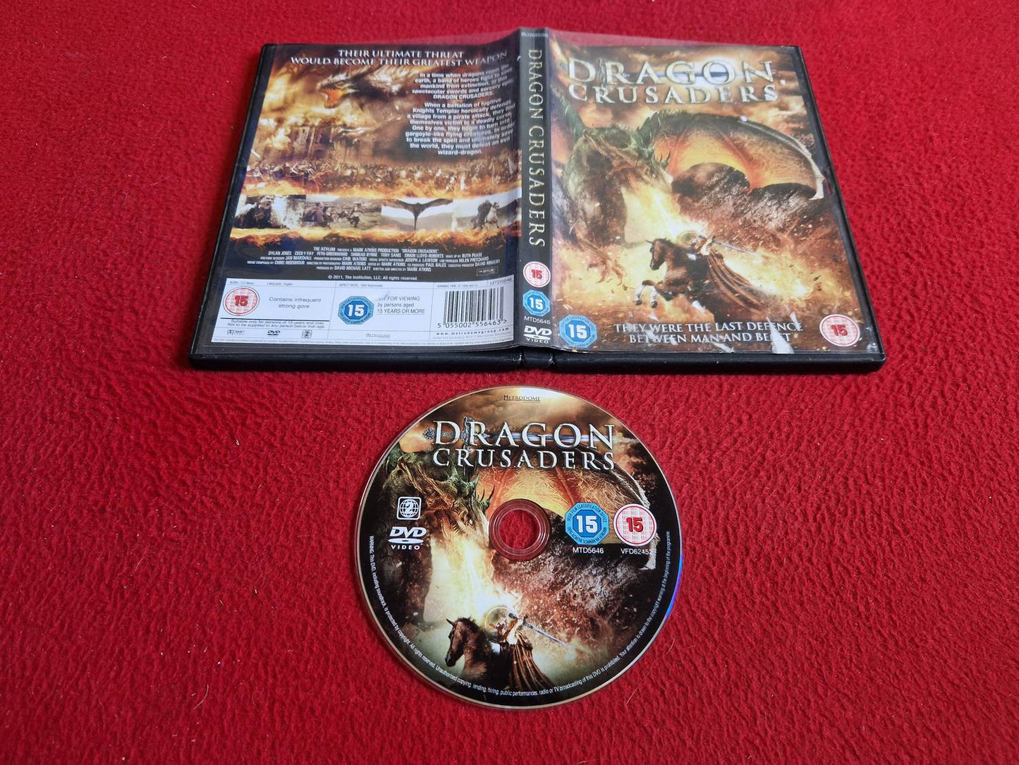 DRAGON CRUSADERS DVD