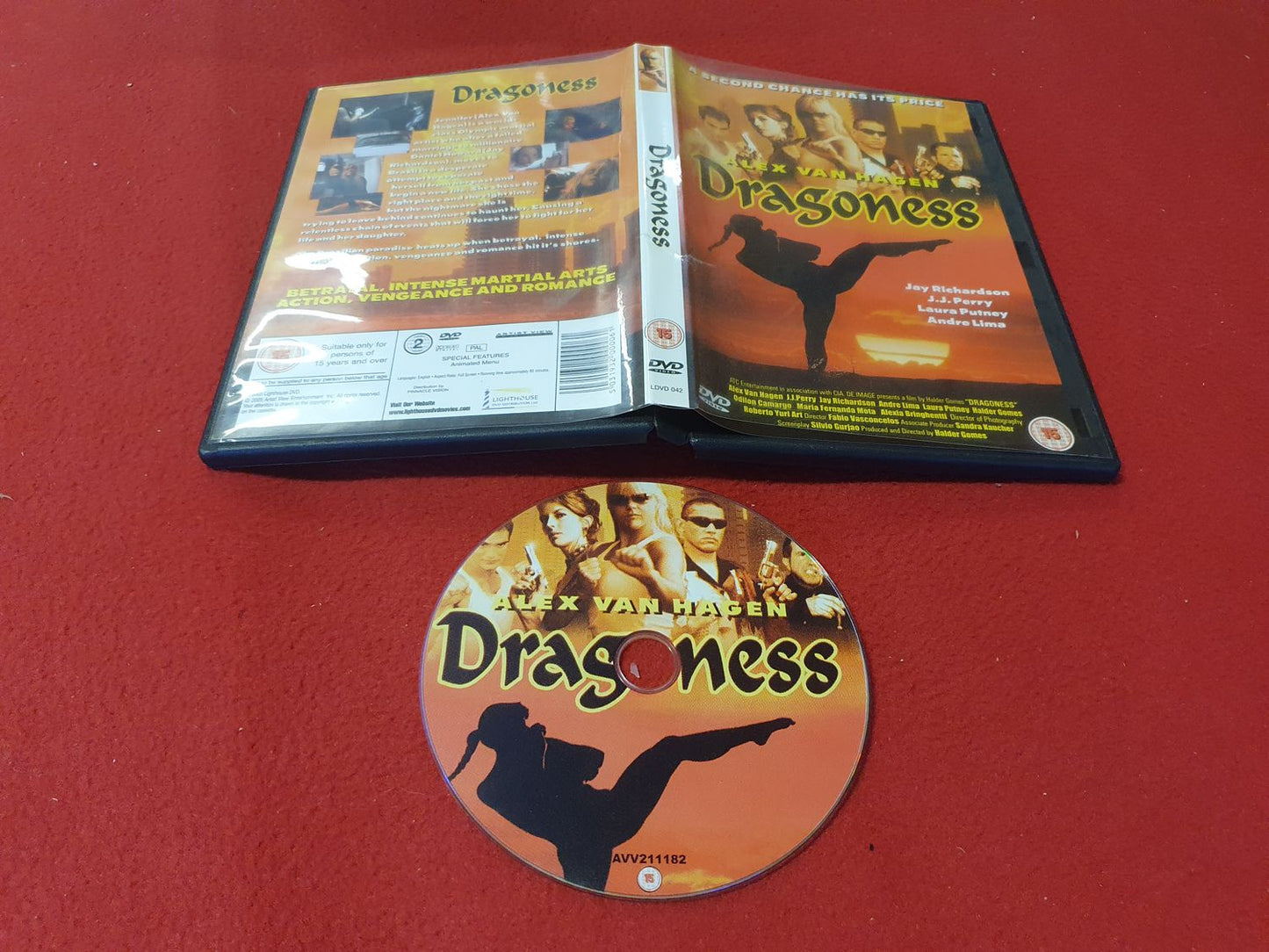 DRAGONESS [ ALEX VAN HAGEN ] till DVD