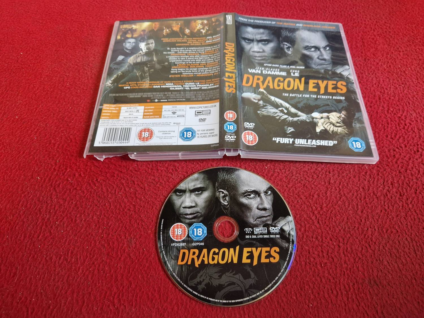 DRAGON EYES DVD
