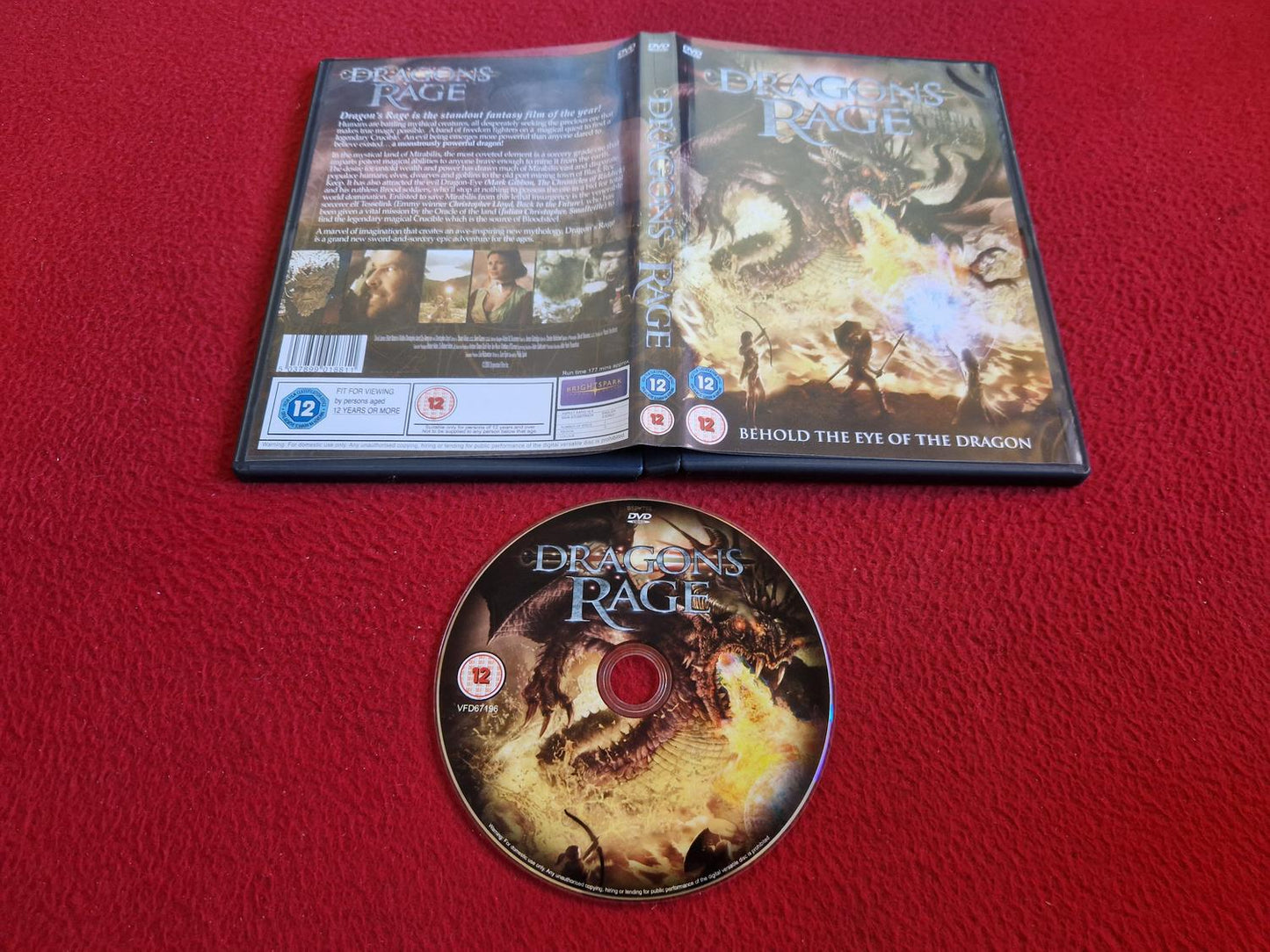 DRAGONS RAGE DVD