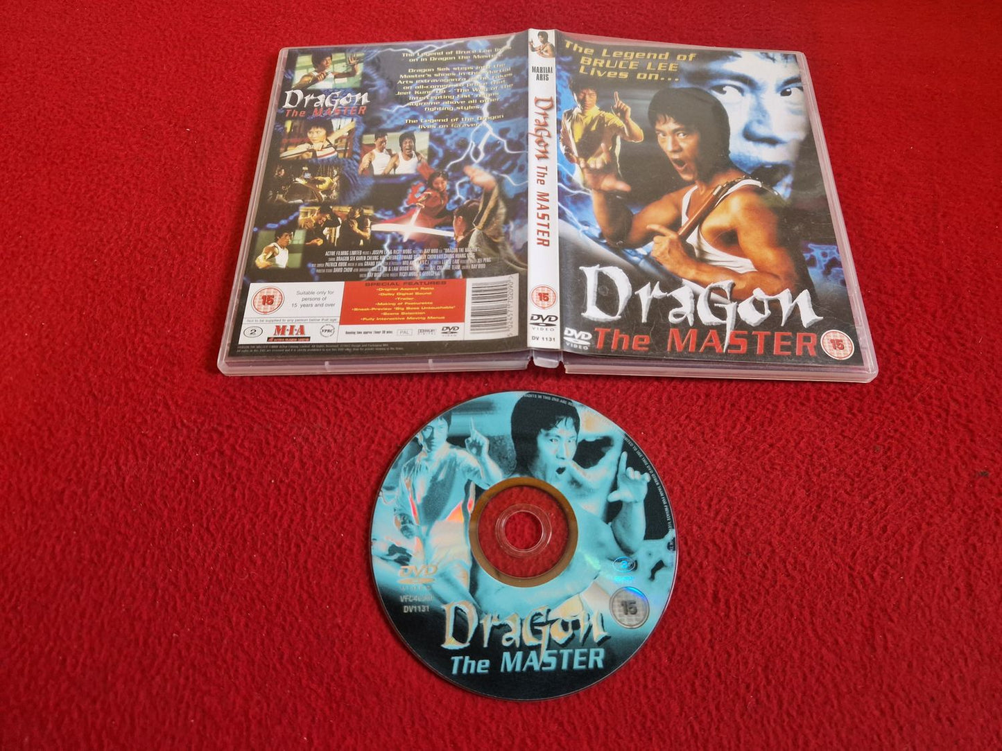 DRAGON THE MASTER DVD