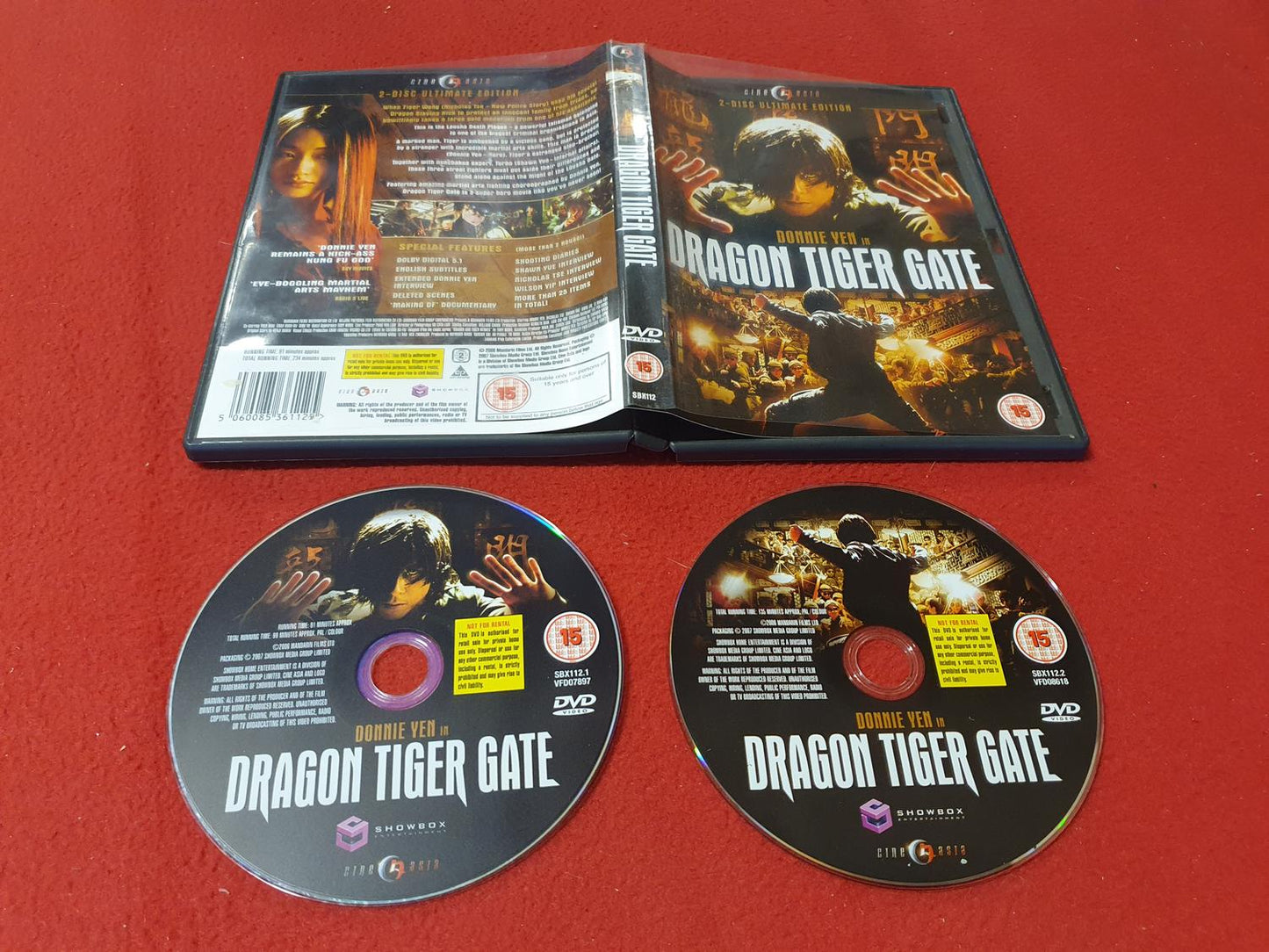 DRAGON TIGER GATE till DVD