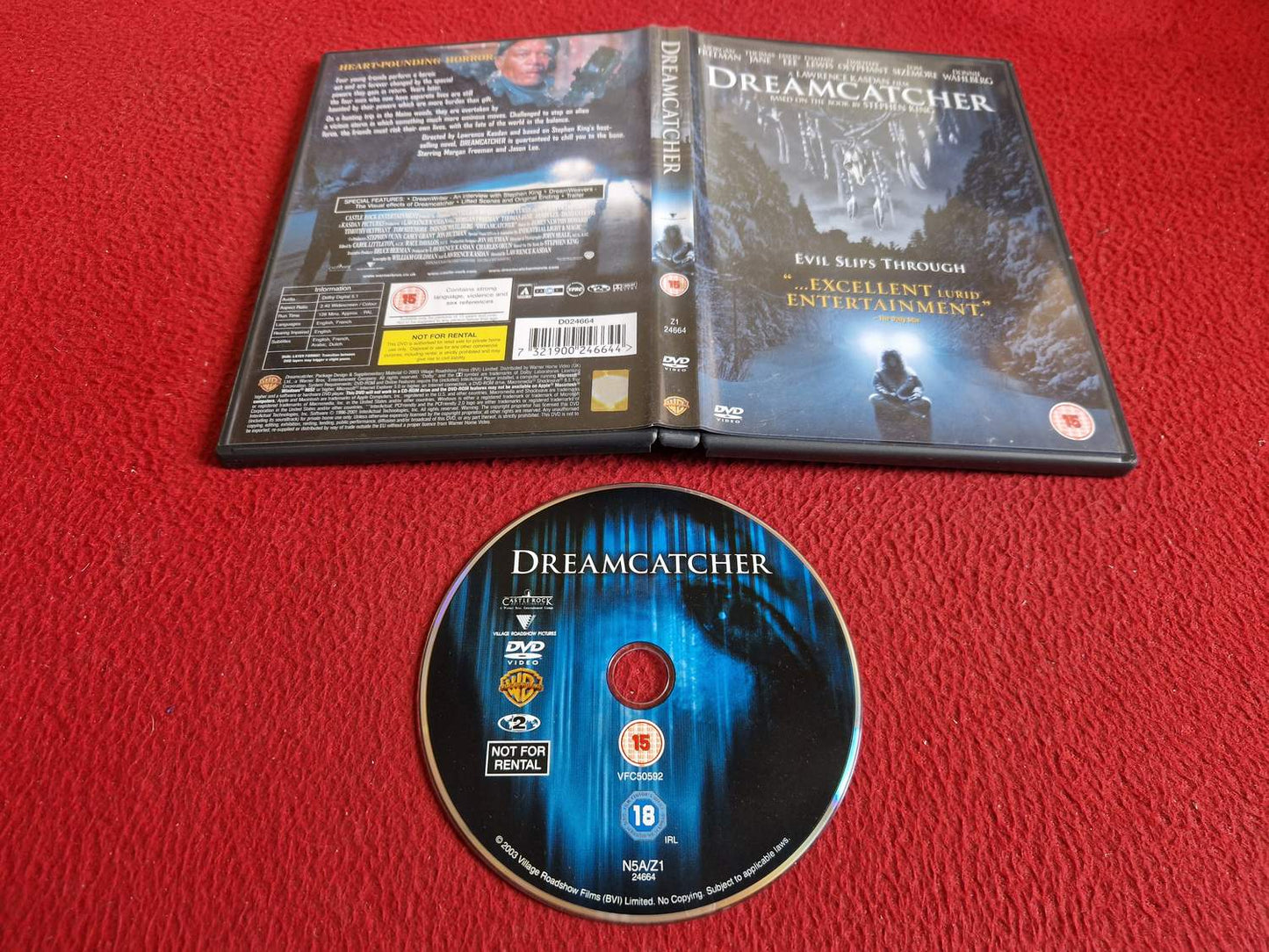 DREAMCATCHER DVD