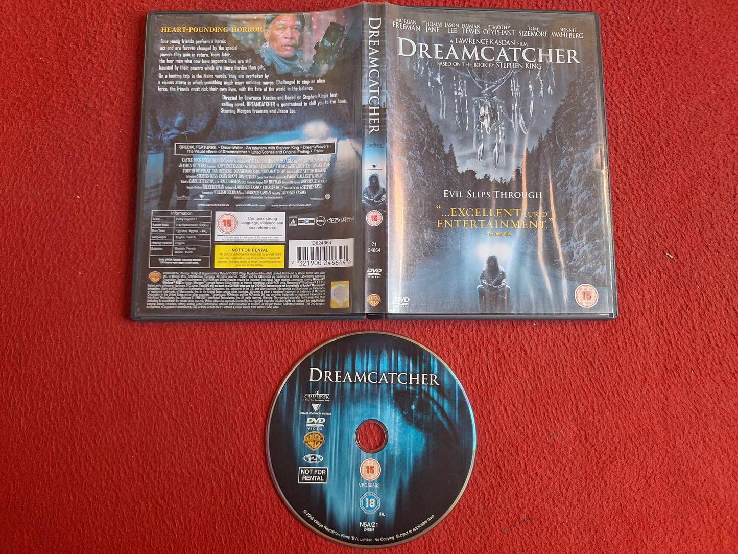 DREAMCATCHER DVD