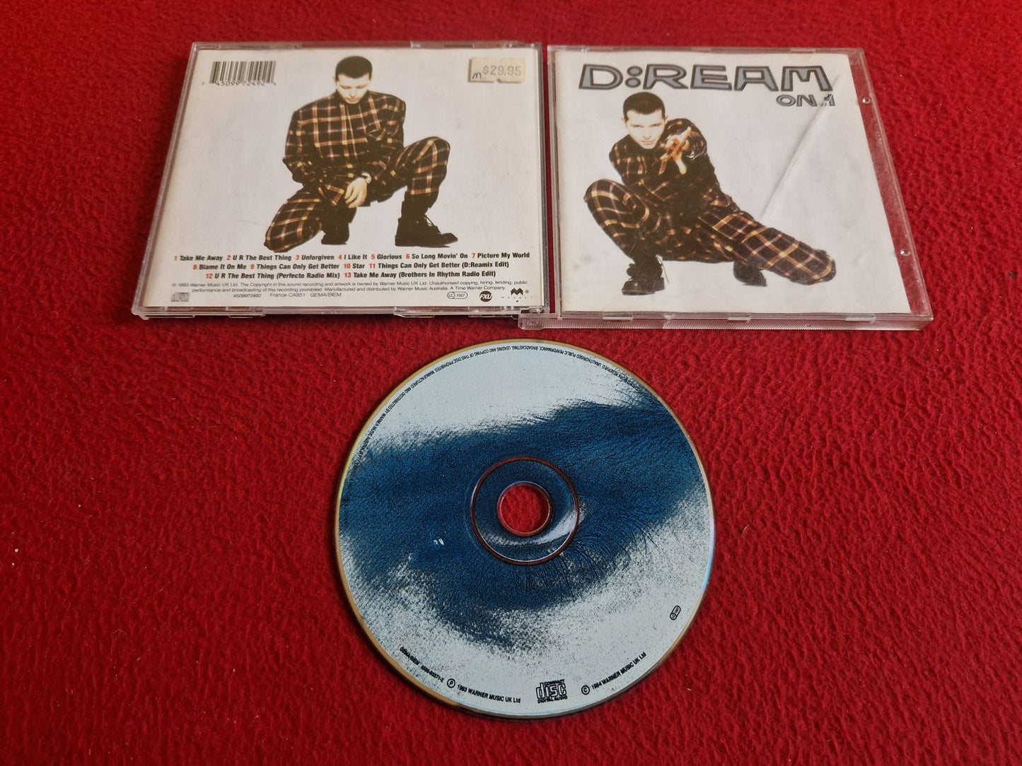 D:REAM DREAM ON VOLUME 1 CD