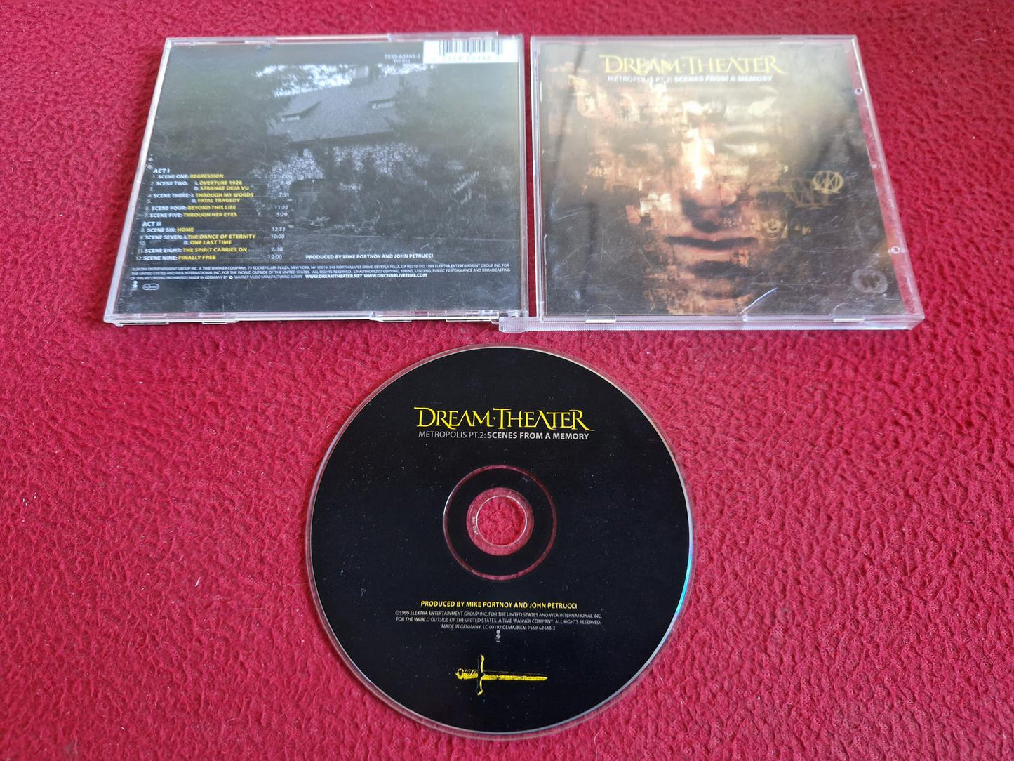DREAM THEATER METROPOLIS PT 2: SCENES FROM A MEMORY CD