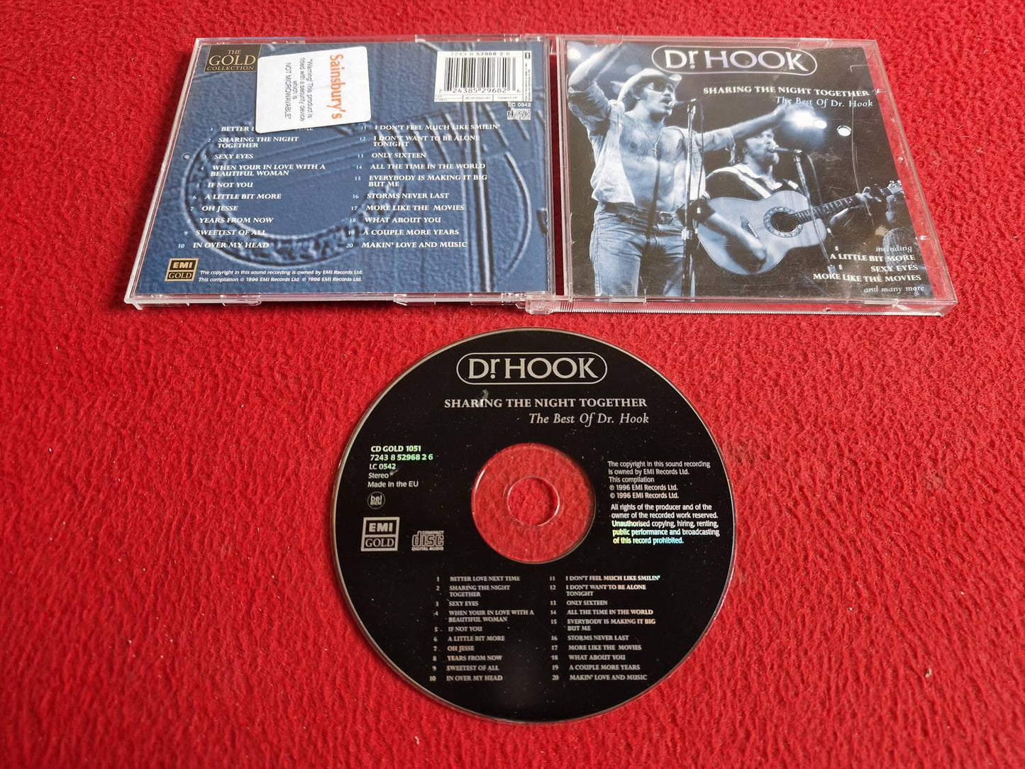 DR HOOK SHARING THE NIGHT TOGETHER THE BEST OF CD