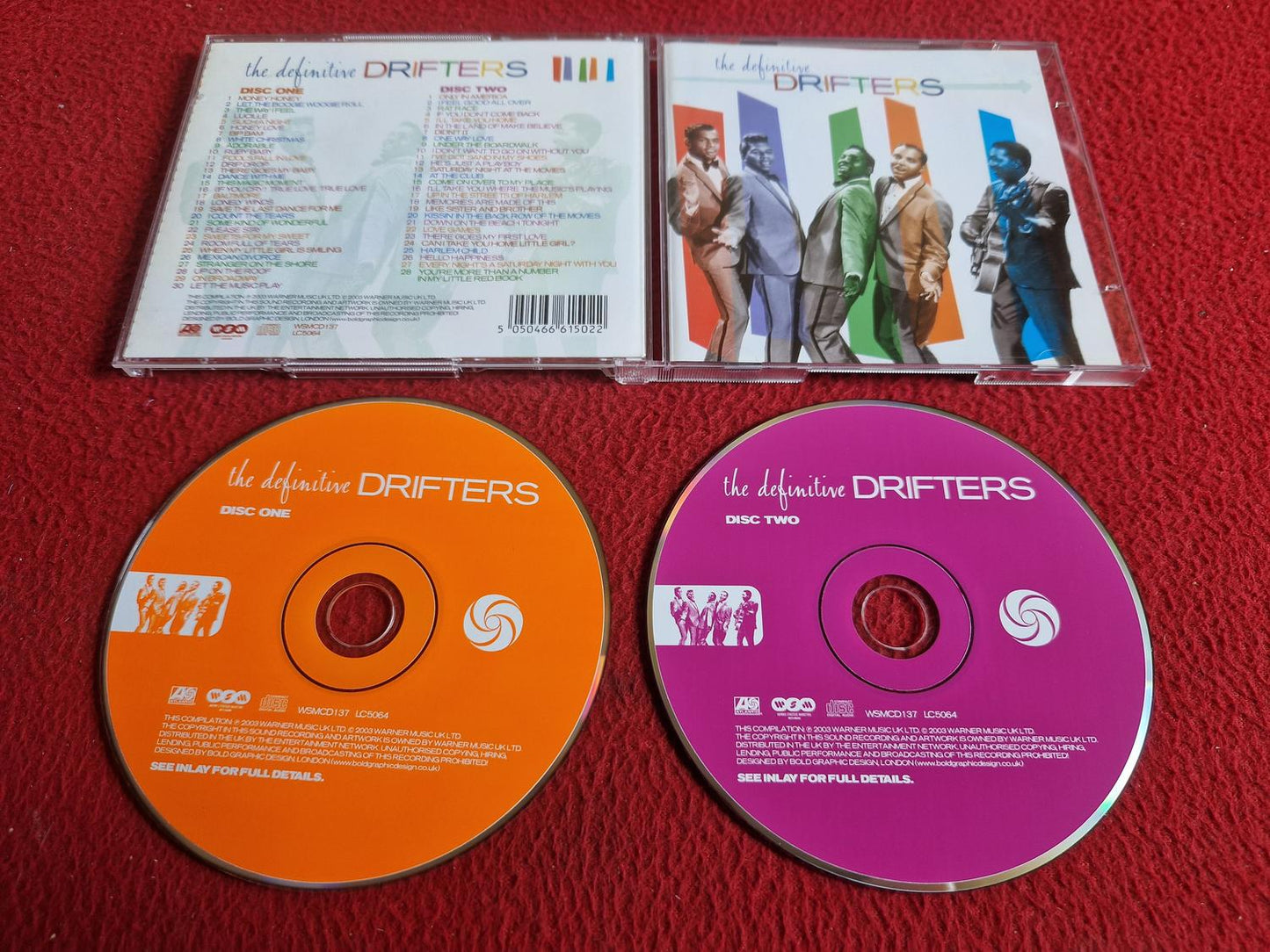 DRIFTERS THE DEFINITIVE CD