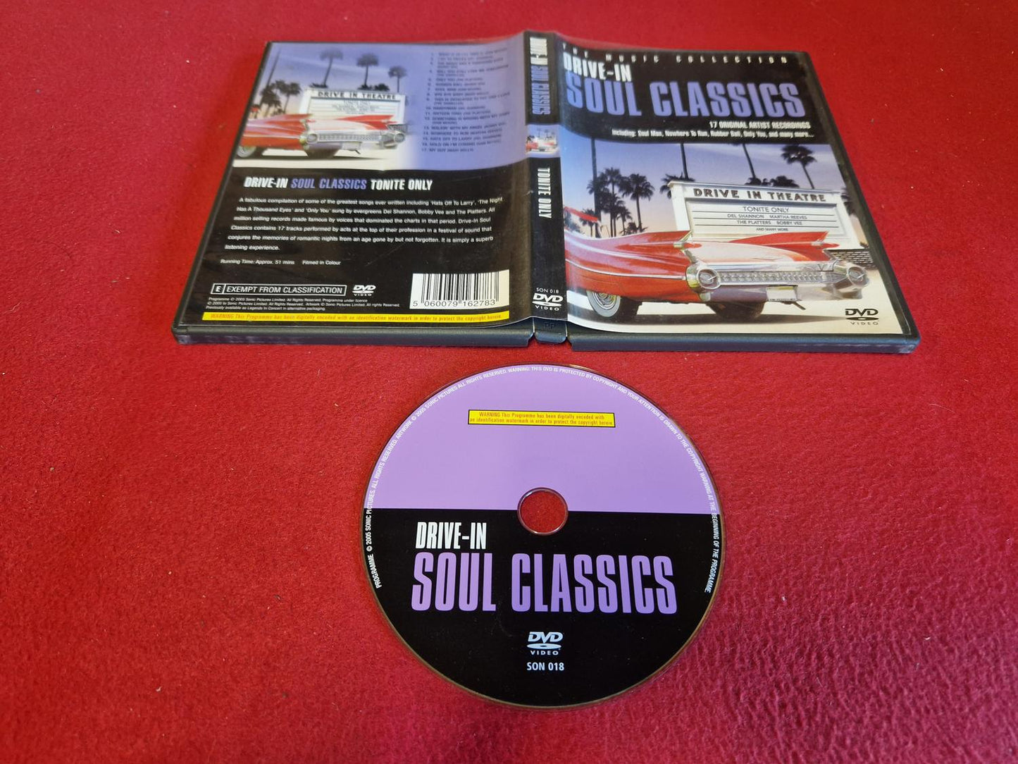 DRIVE-IN SOUL CLASSICS TONITE ONLY till DVD