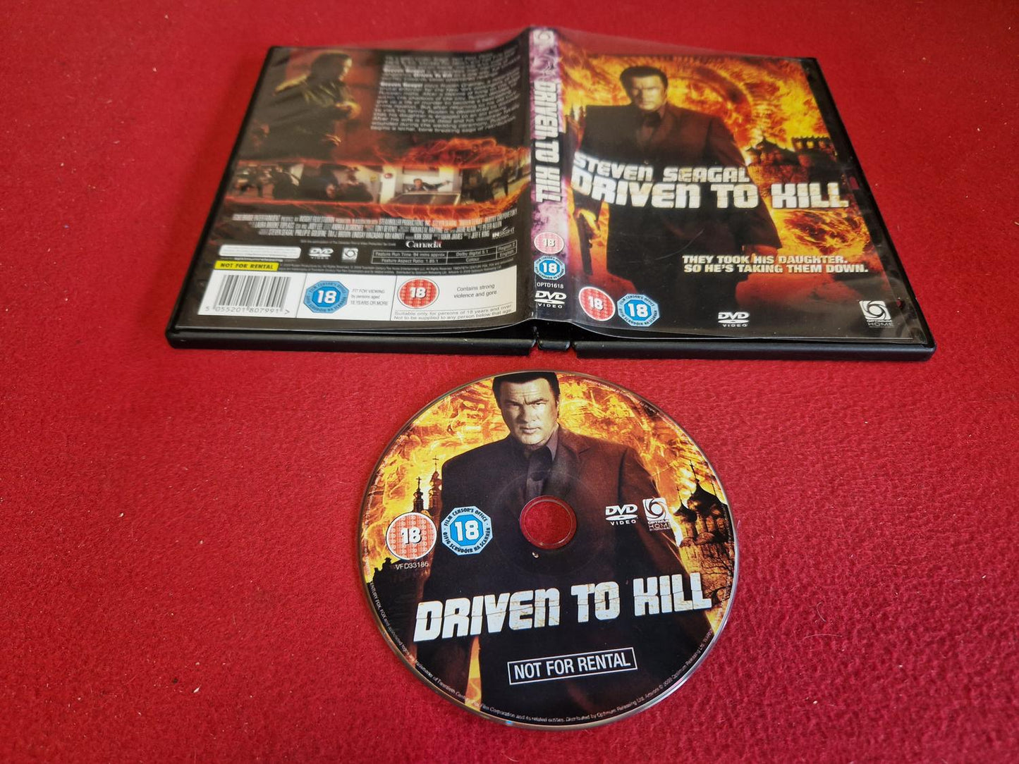 DRIVEN TO KILL [ SEAGAL ] till DVD