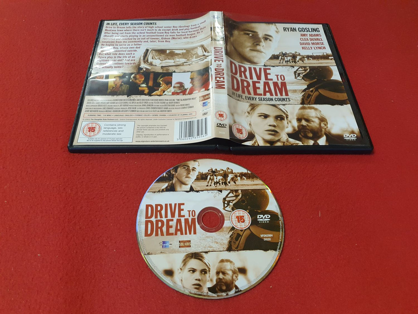 DRIVE TO DREAM till DVD