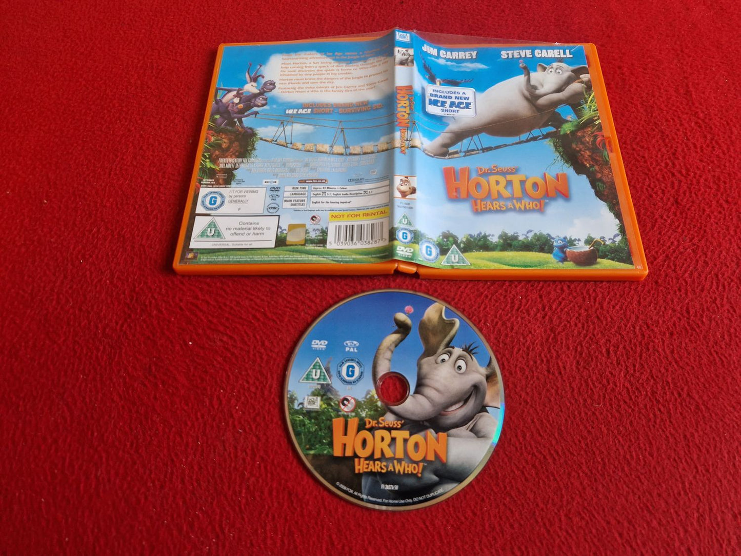 DR. SEUSS HORTON HEARS A WHO DVD
