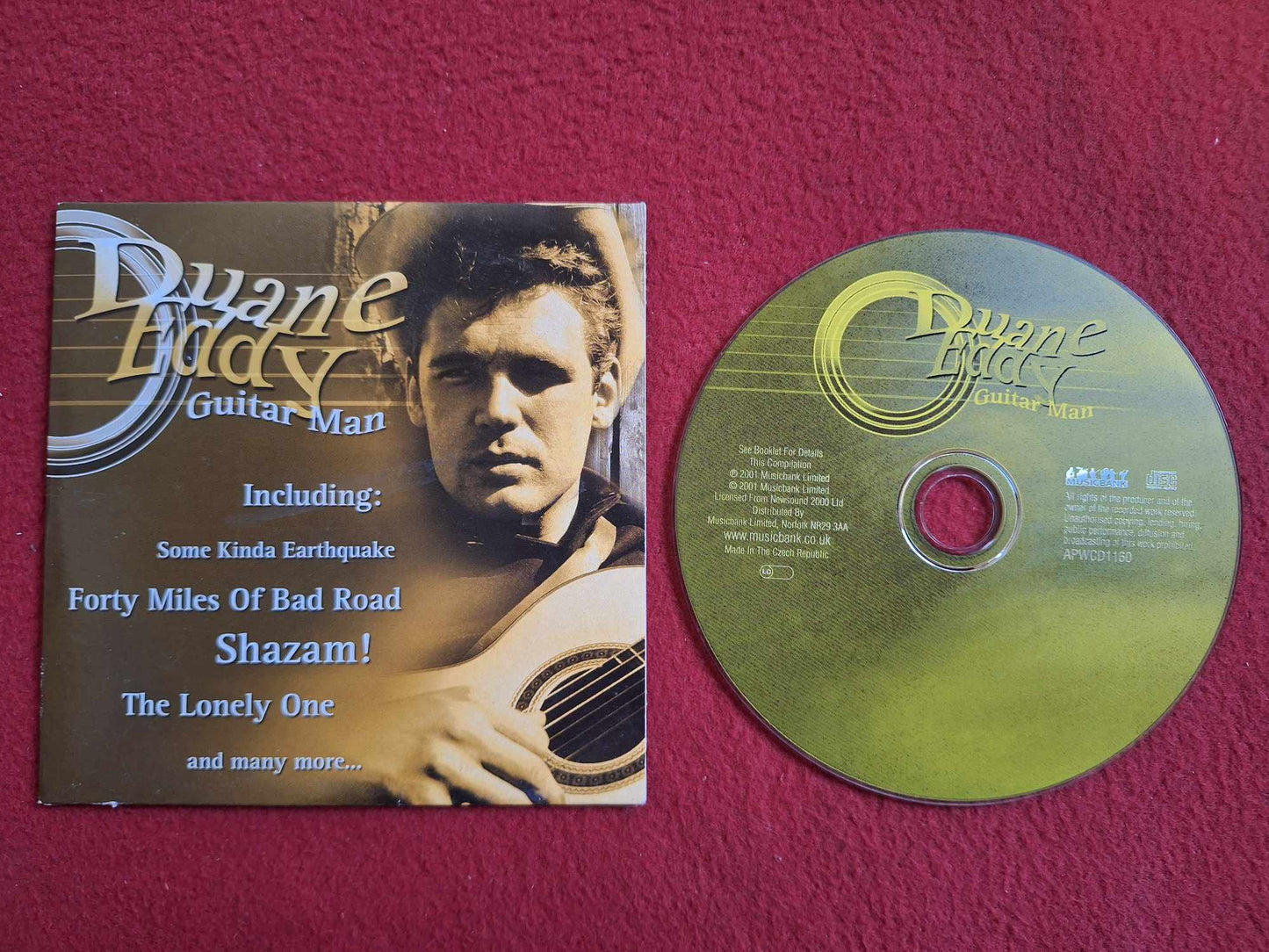 DUANE EDDY GUITAR MAN CD