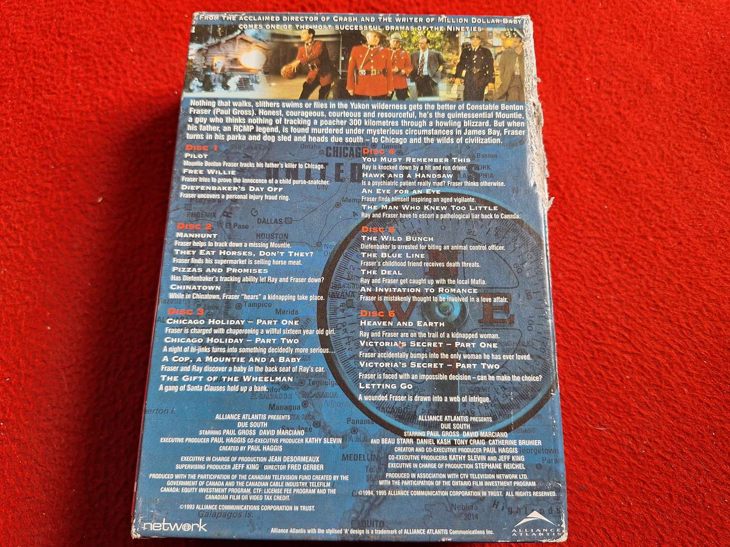 DUE SOUTH SERIES 1 BOX DVD