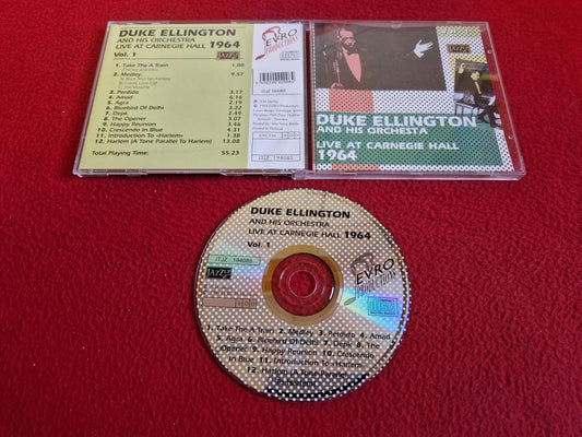 DUKE ELLINGTON AND HIS ORCHESTRA LIVE AT CARNEGIE HALL 1964 VOL. 1 CD