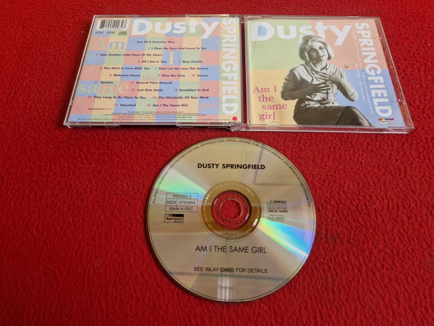 DUSTY SPRINGFIELD AM I THE SAME GIRL CD