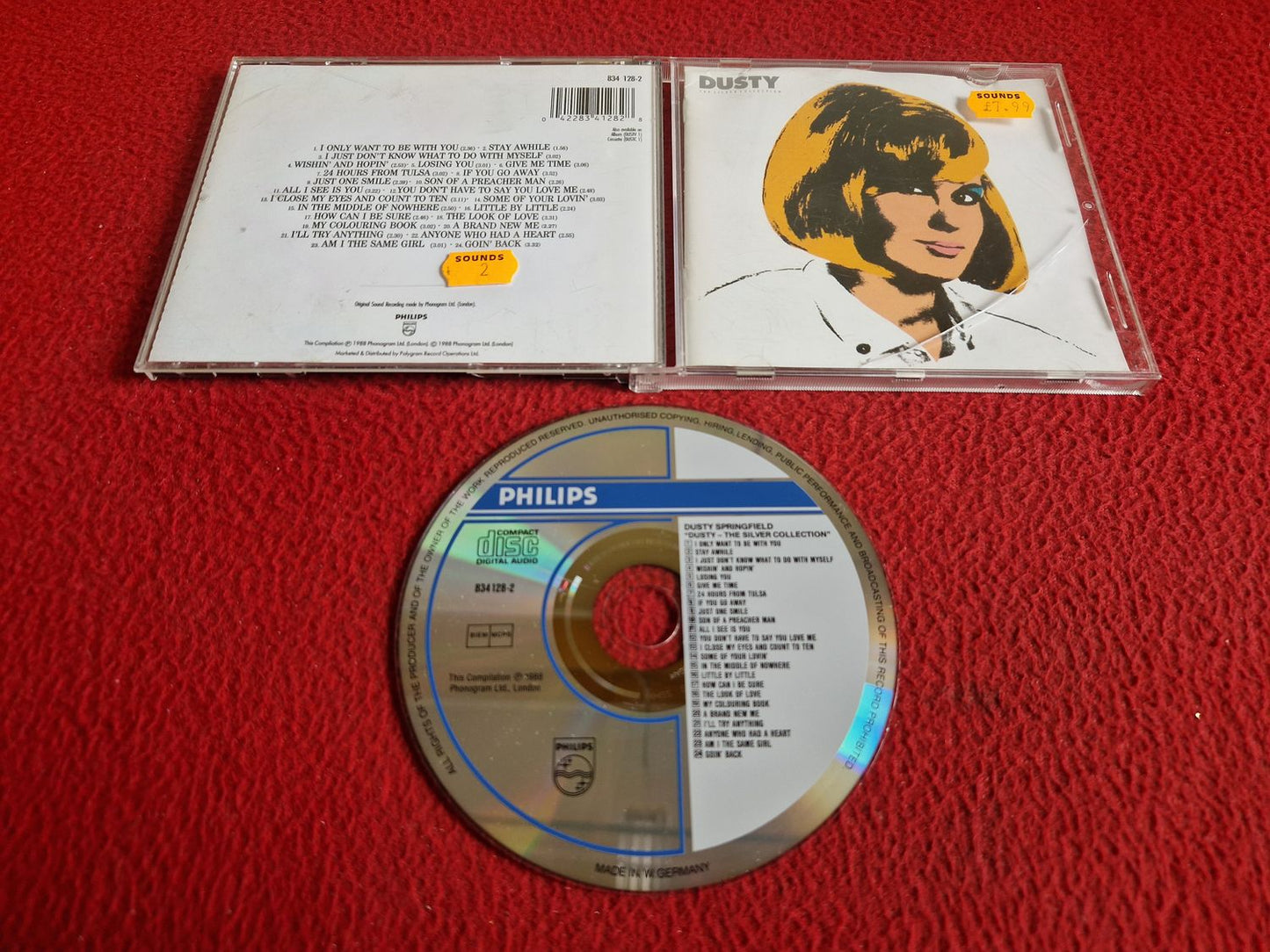 DUSTY SPRINGFIELD DUSTY THE SILVER COLLECTION CD