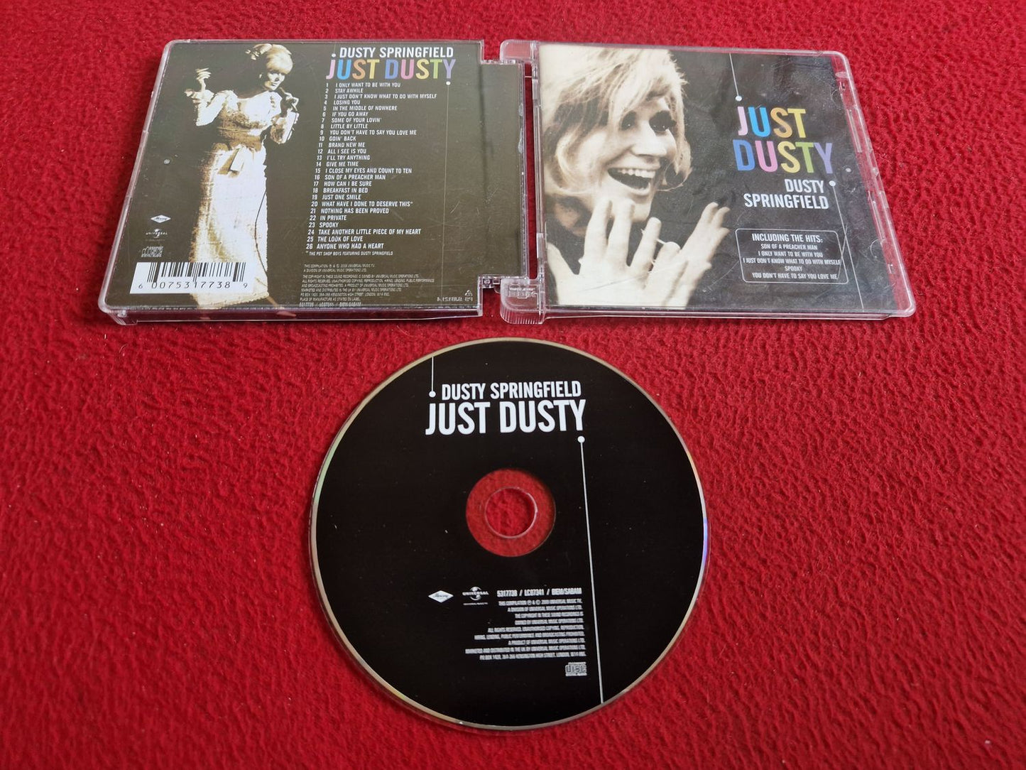 DUSTY SPRINGFIELD JUST DUSTY CD