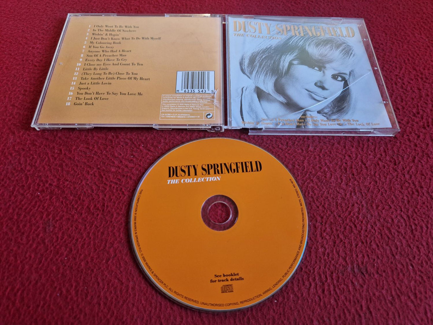 DUSTY SPRINGFIELD THE COLLECTION CD
