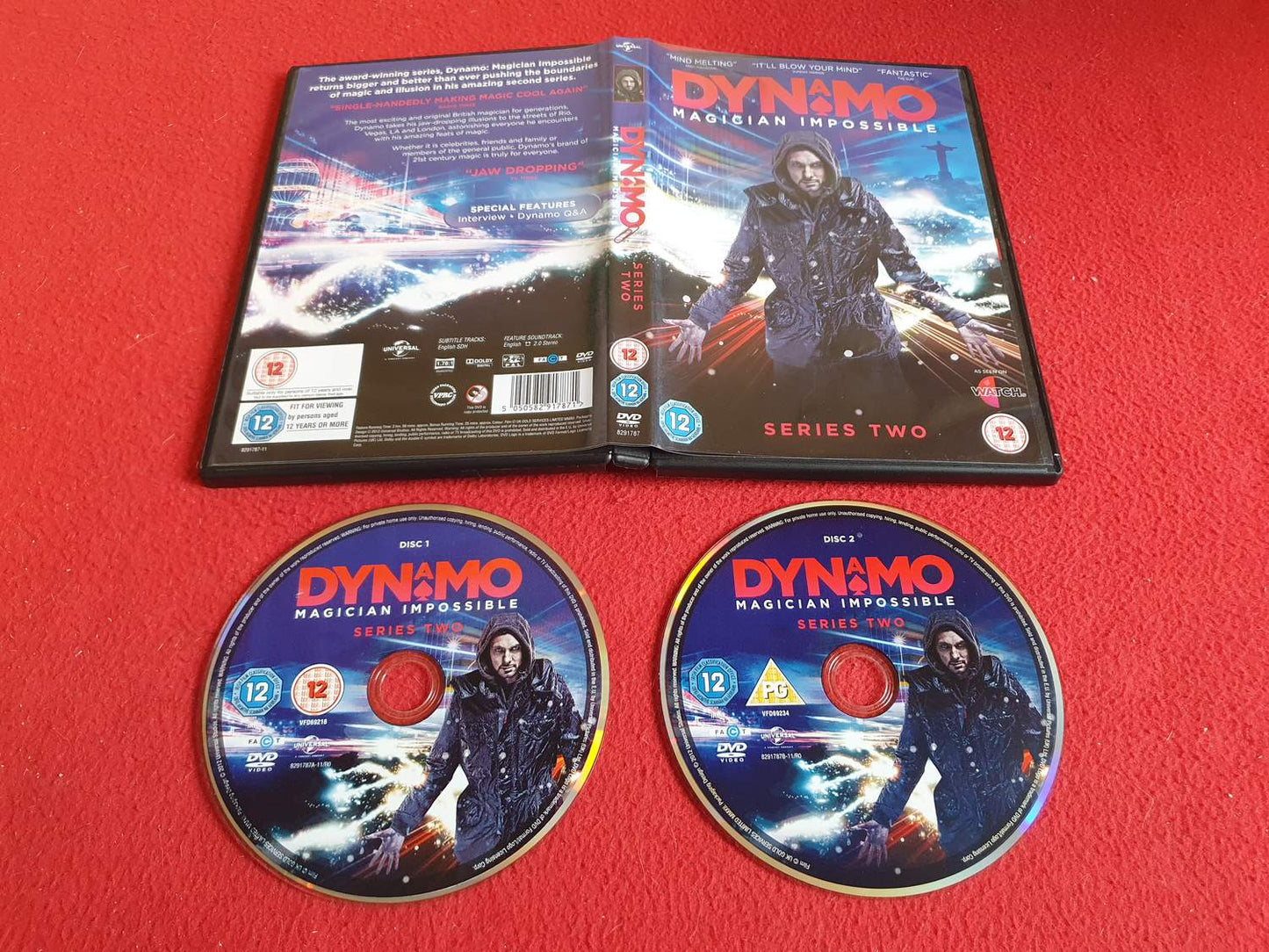 DYNAMO MAGICIAN IMPOSSIBLE SERIES 2 till DVD