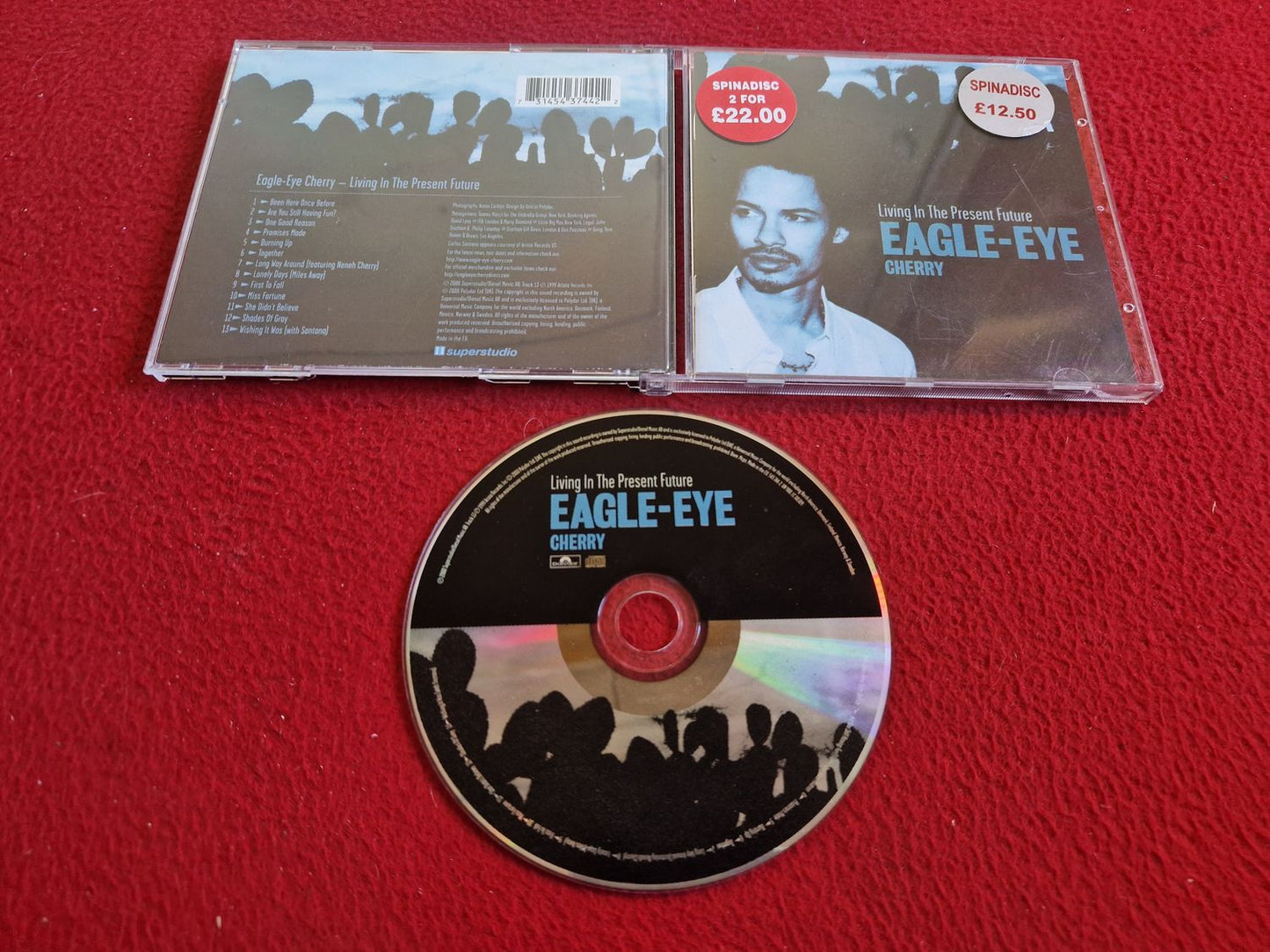 EAGLE-EYE CHERRY LIVING IN THE PRESENT FUTURE CD