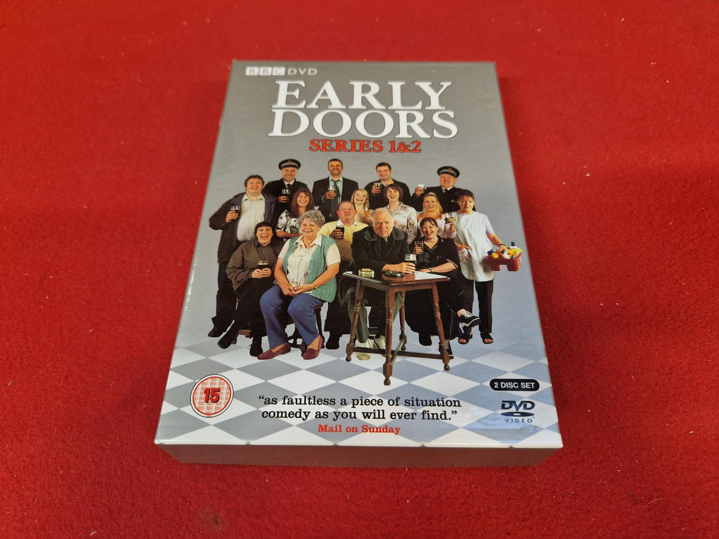EARLY DOORS SERIES 1 & 2 BOX till DVD