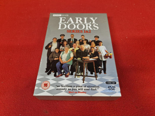 EARLY DOORS SERIES 1 & 2 BOX till DVD