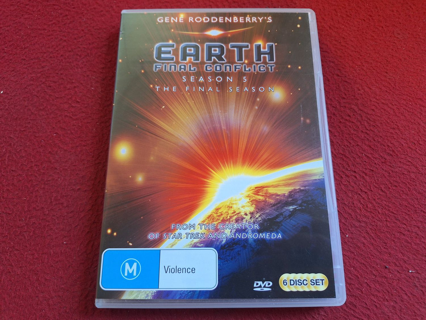 EARTH FINAL CONFLICT SEASON 5 [ REGION 4 / NTSC ] BOX DVD