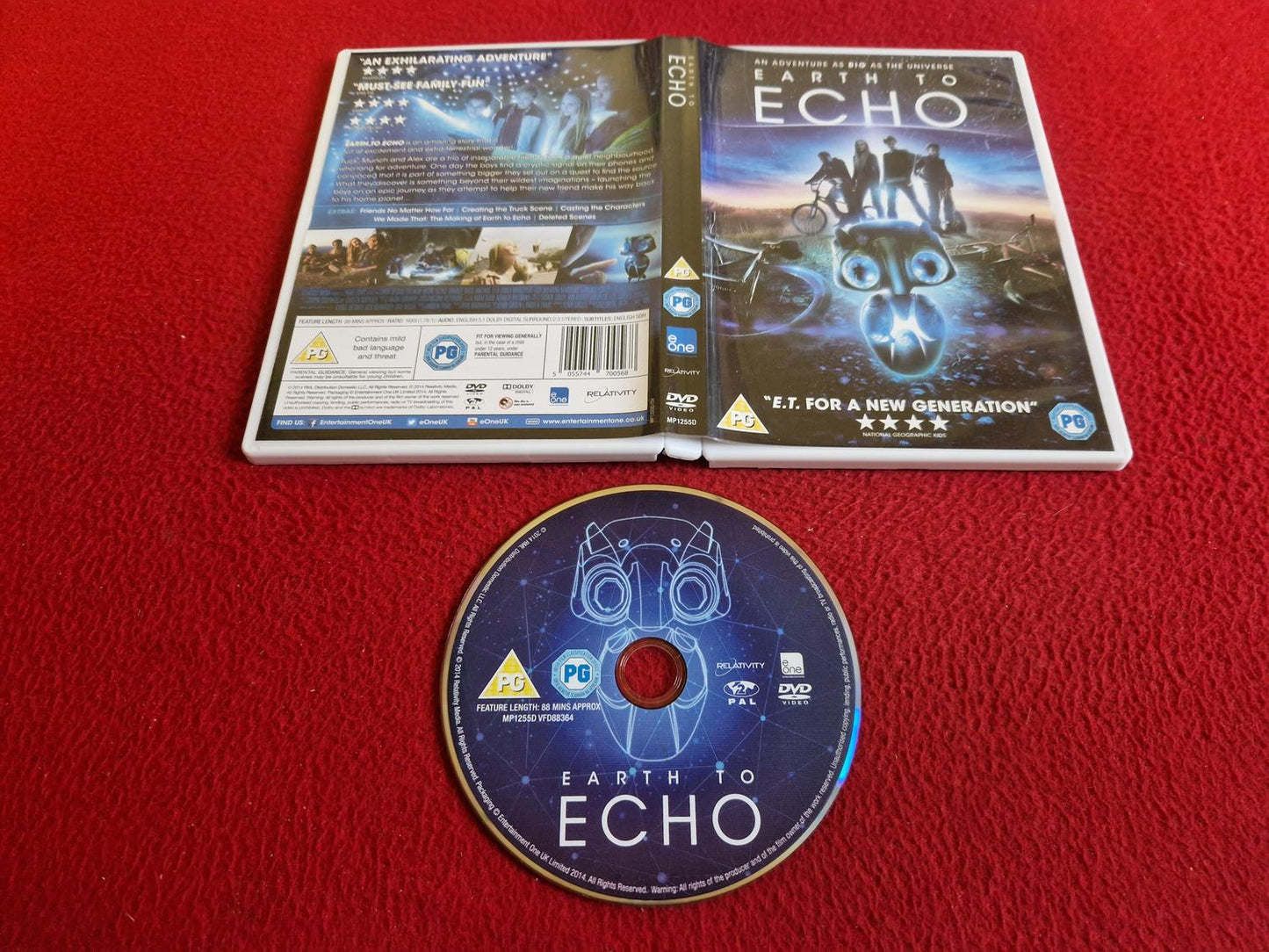 EARTH TO ECHO DVD