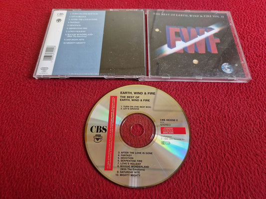 EARTH, WIND & FIRE THE BEST OF VOL. II CD