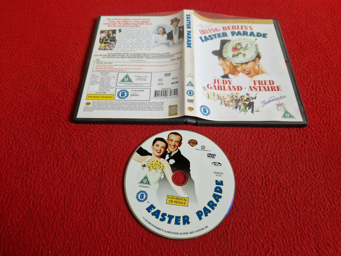 EASTER PARADE [ SVENSK TEXT ] DVD