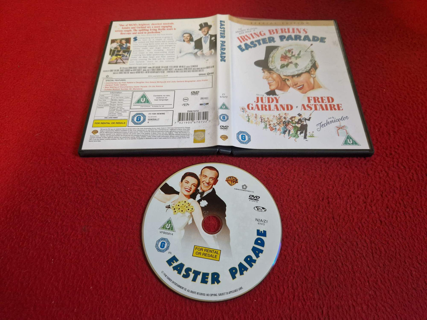 EASTER PARADE [ SVENSK TEXT ] DVD